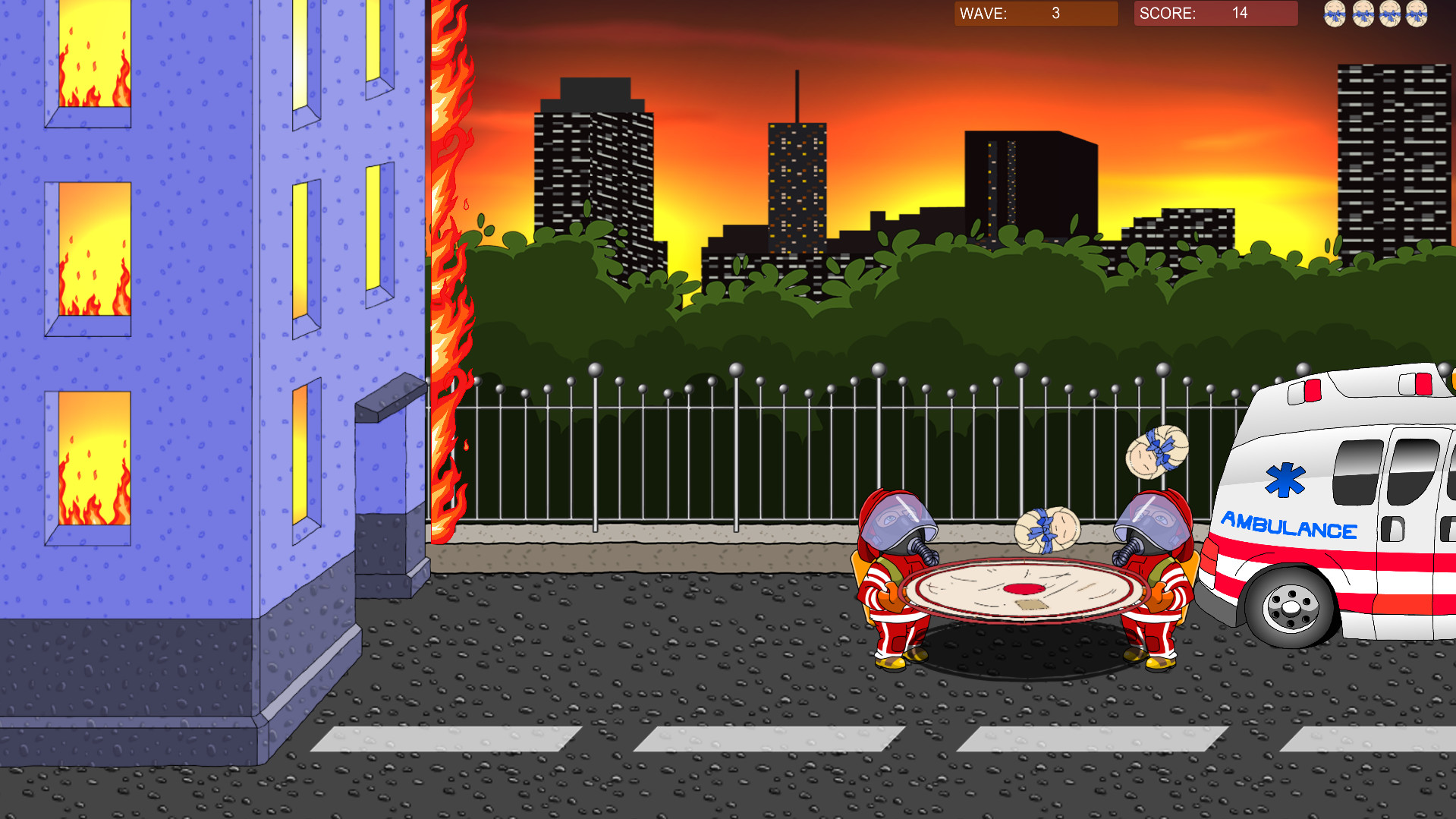 Baby's on fire: 99 virgins screenshot 3