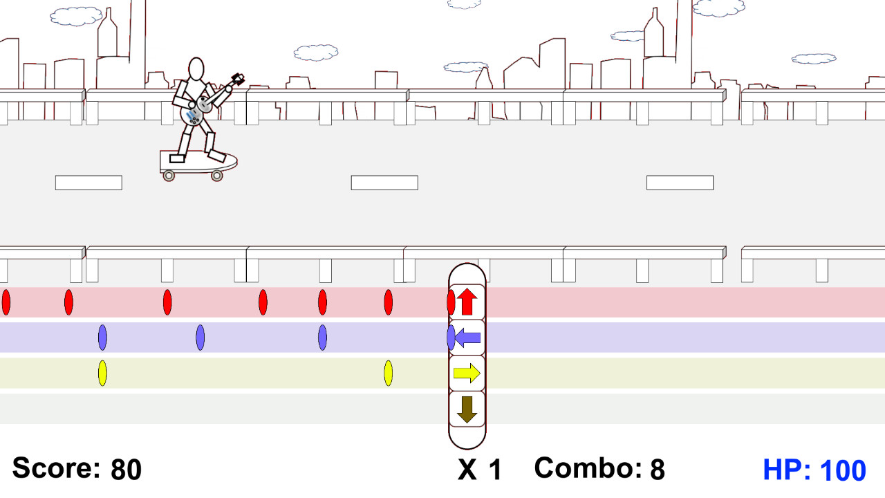 KeyBoard Guitar Master screenshot 2