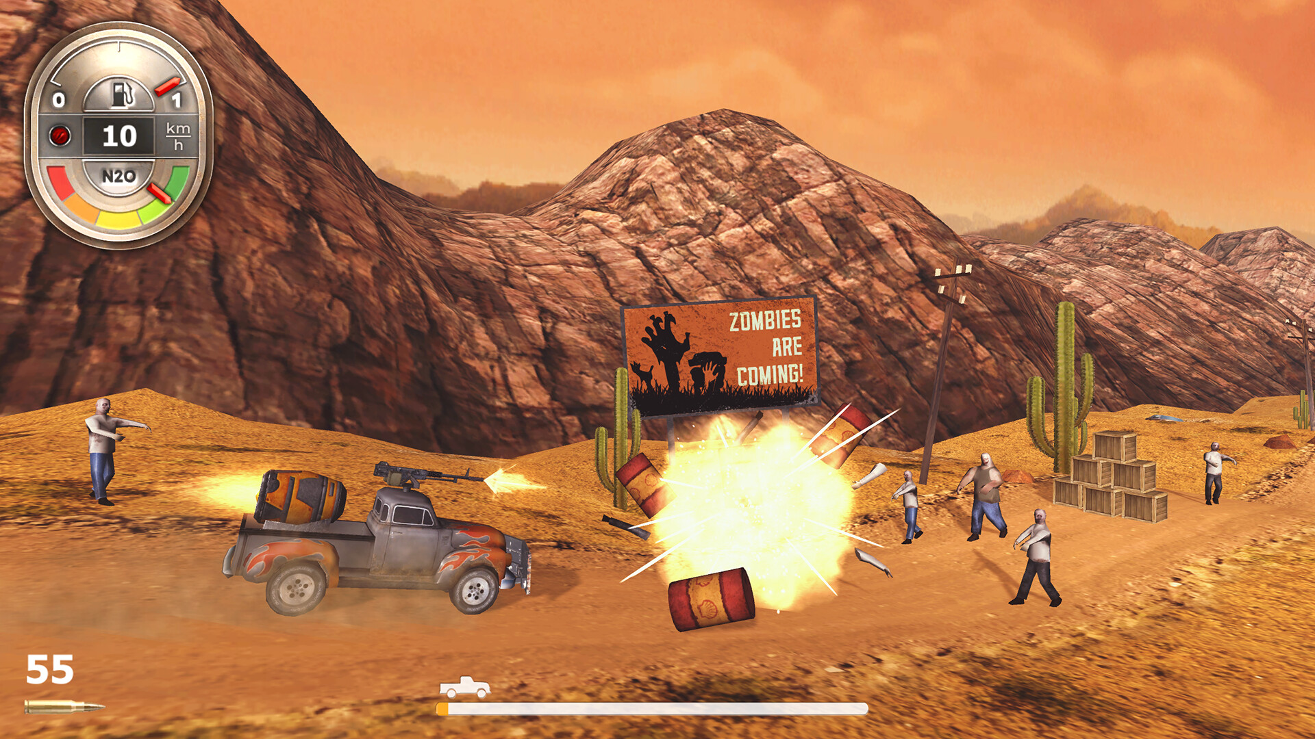 Zombie Derby screenshot 1
