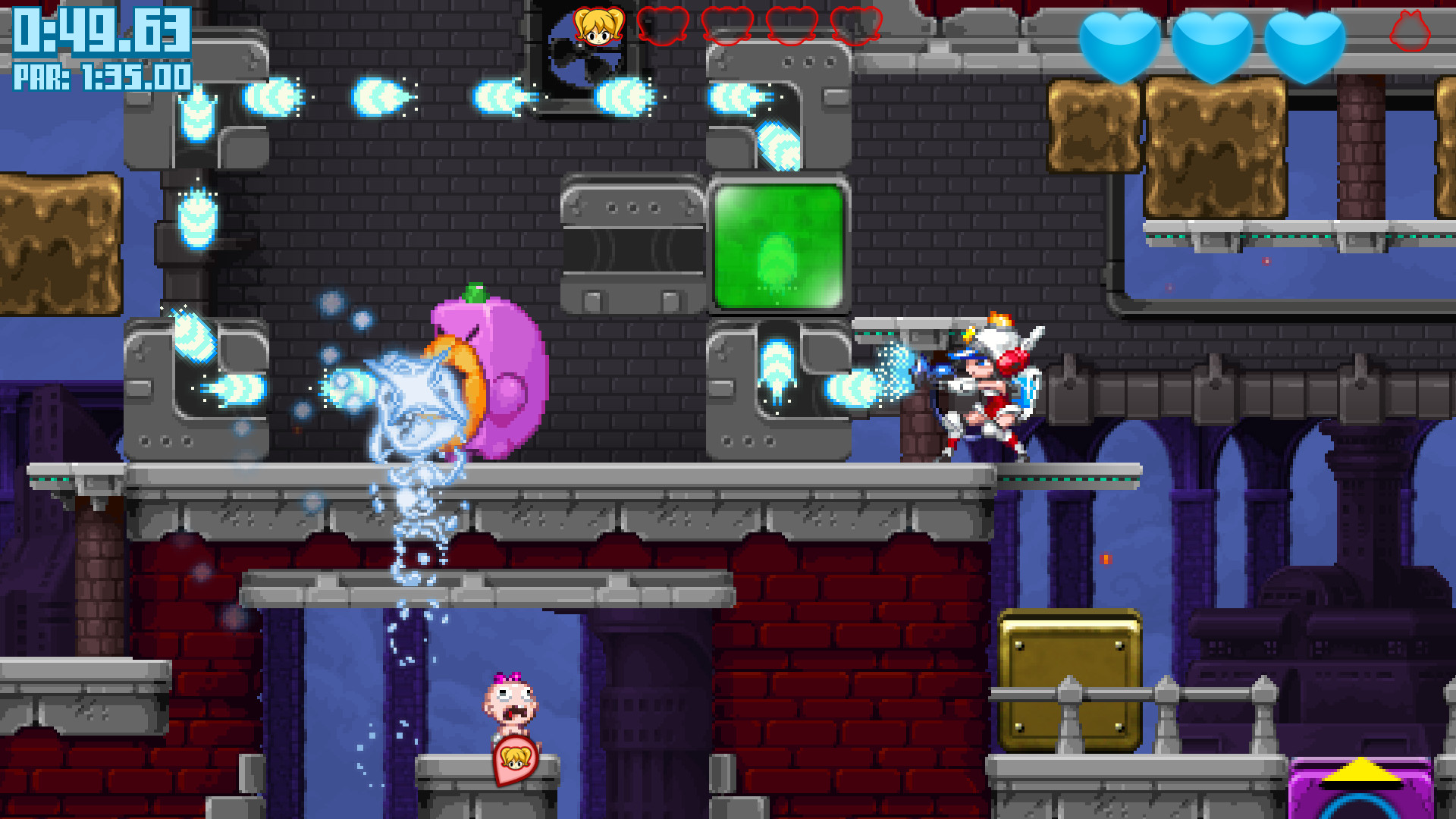 Mighty Switch Force! Collection screenshot 5
