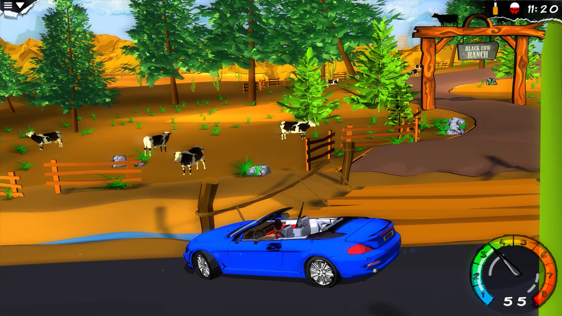 My Mad Road - adventure racing & shooting screenshot 15