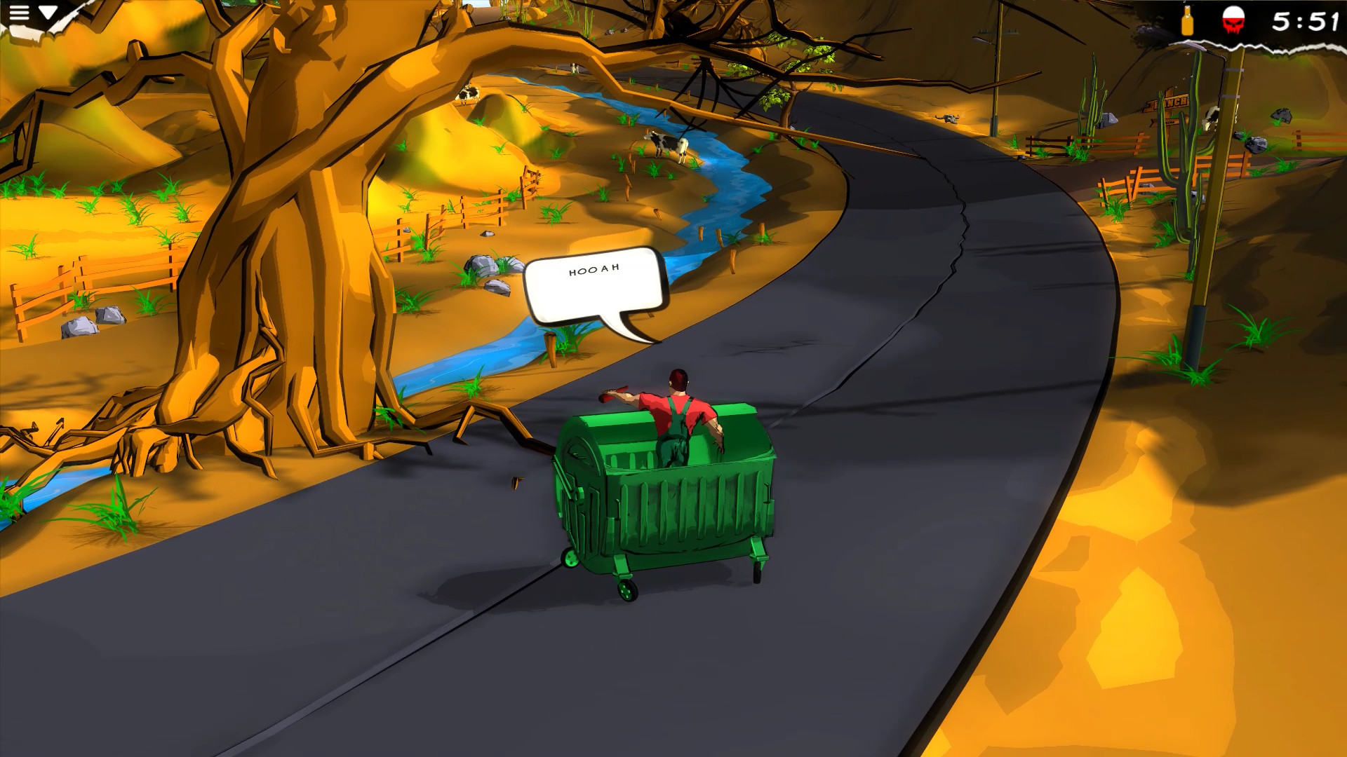 My Mad Road - adventure racing & shooting screenshot 14