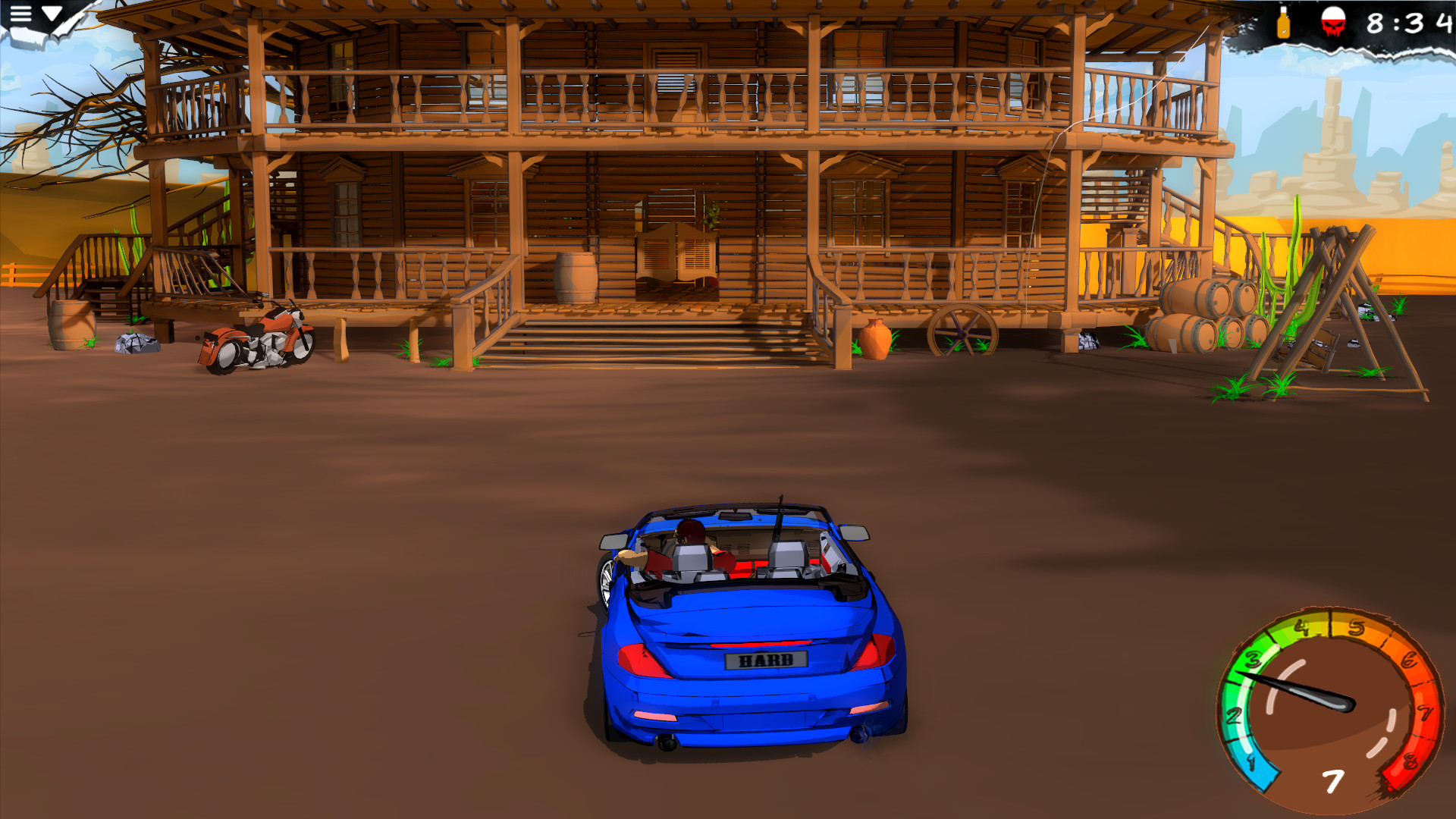 My Mad Road - adventure racing & shooting screenshot 11