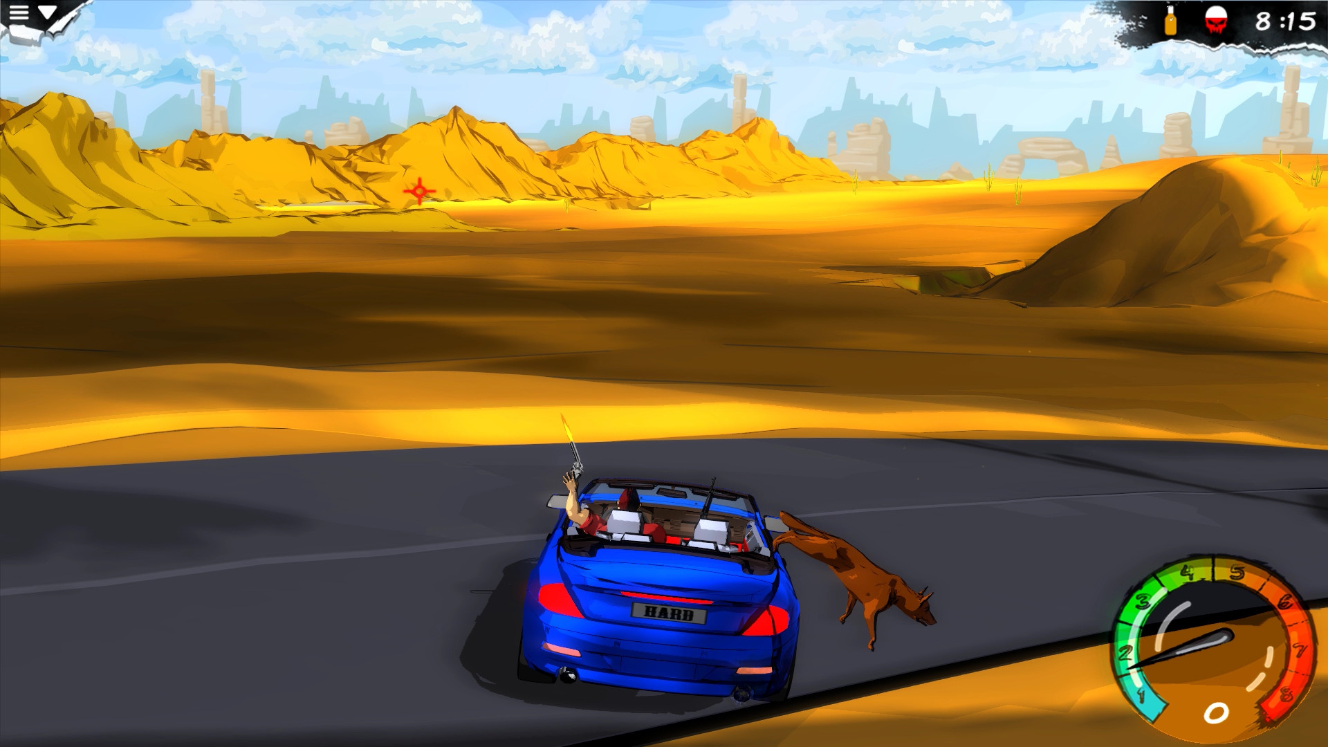 My Mad Road - adventure racing & shooting screenshot 24