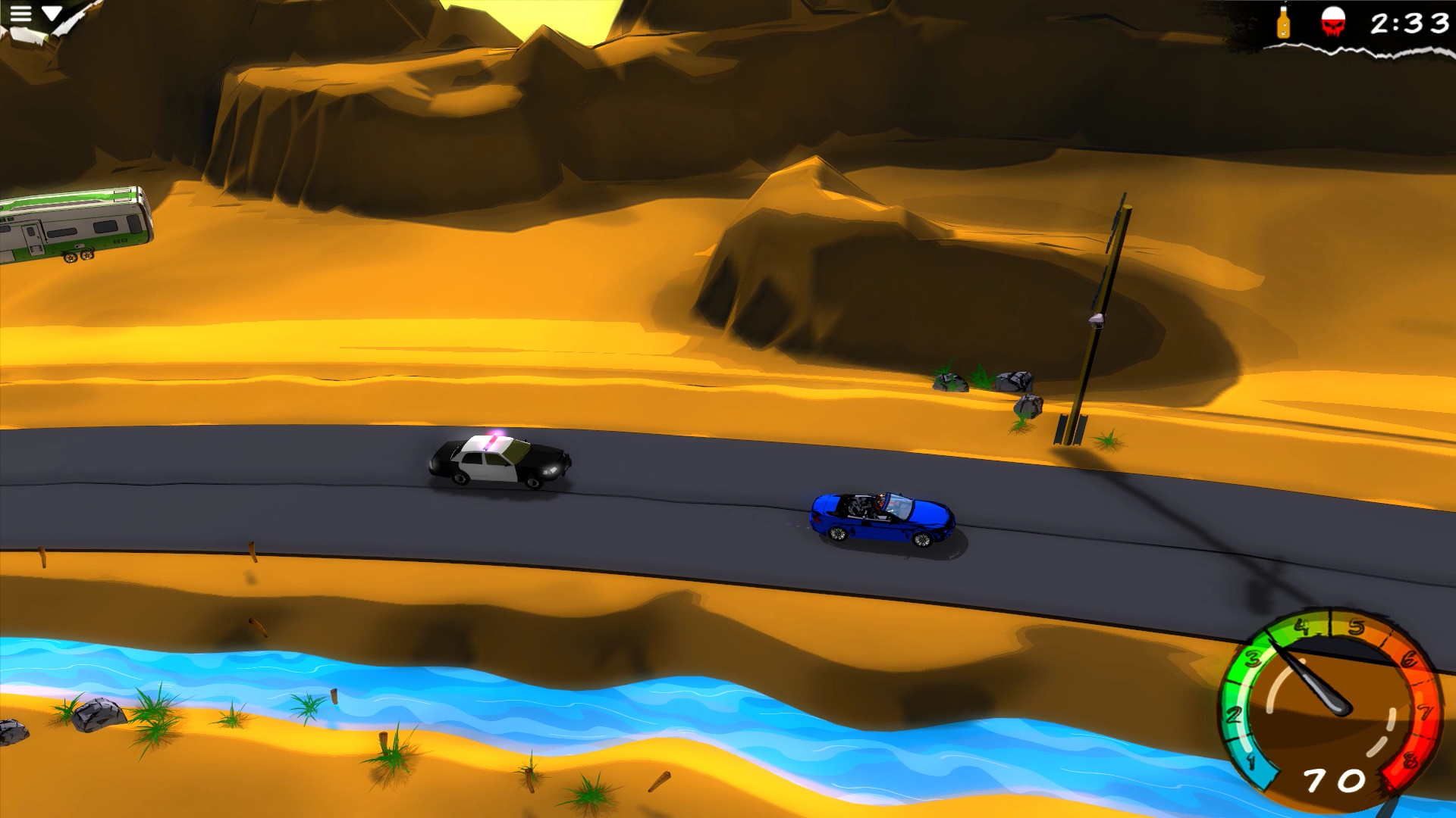 My Mad Road - adventure racing & shooting screenshot 10