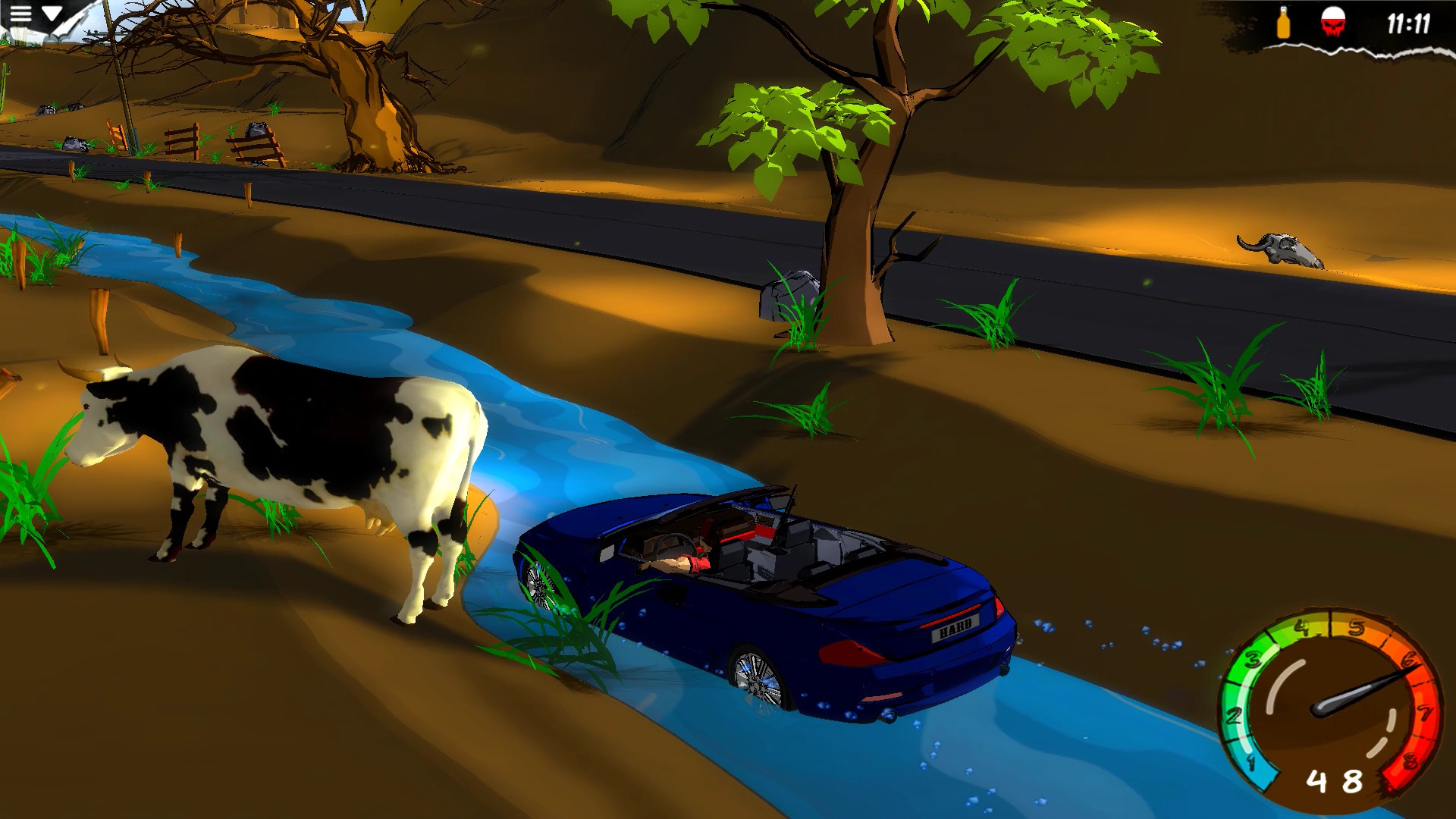 My Mad Road - adventure racing & shooting screenshot 16