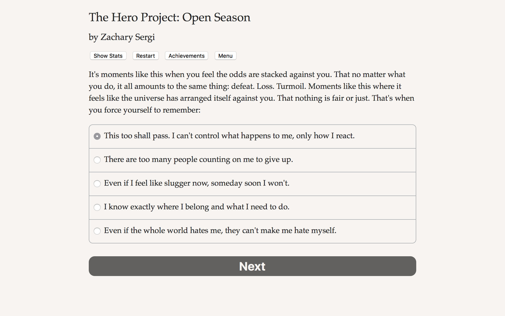 The Hero Project: Open Season screenshot 4