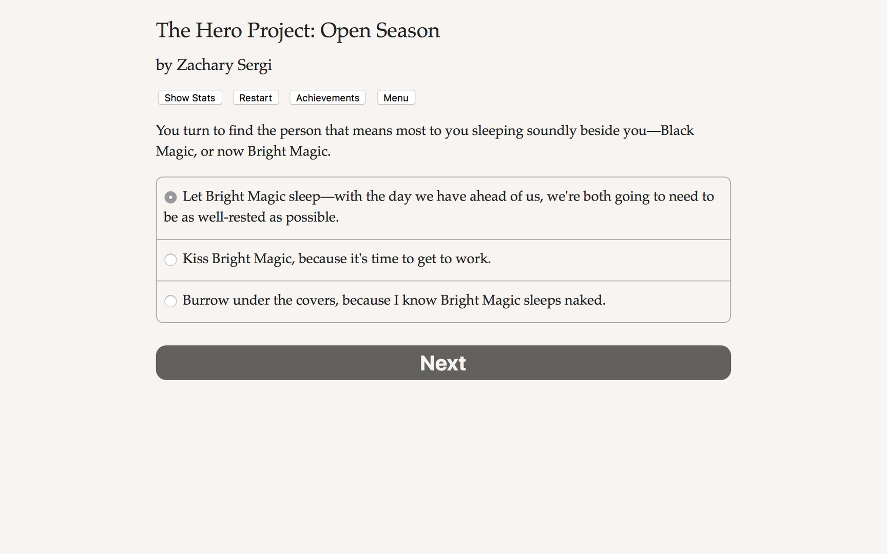 The Hero Project: Open Season screenshot 1