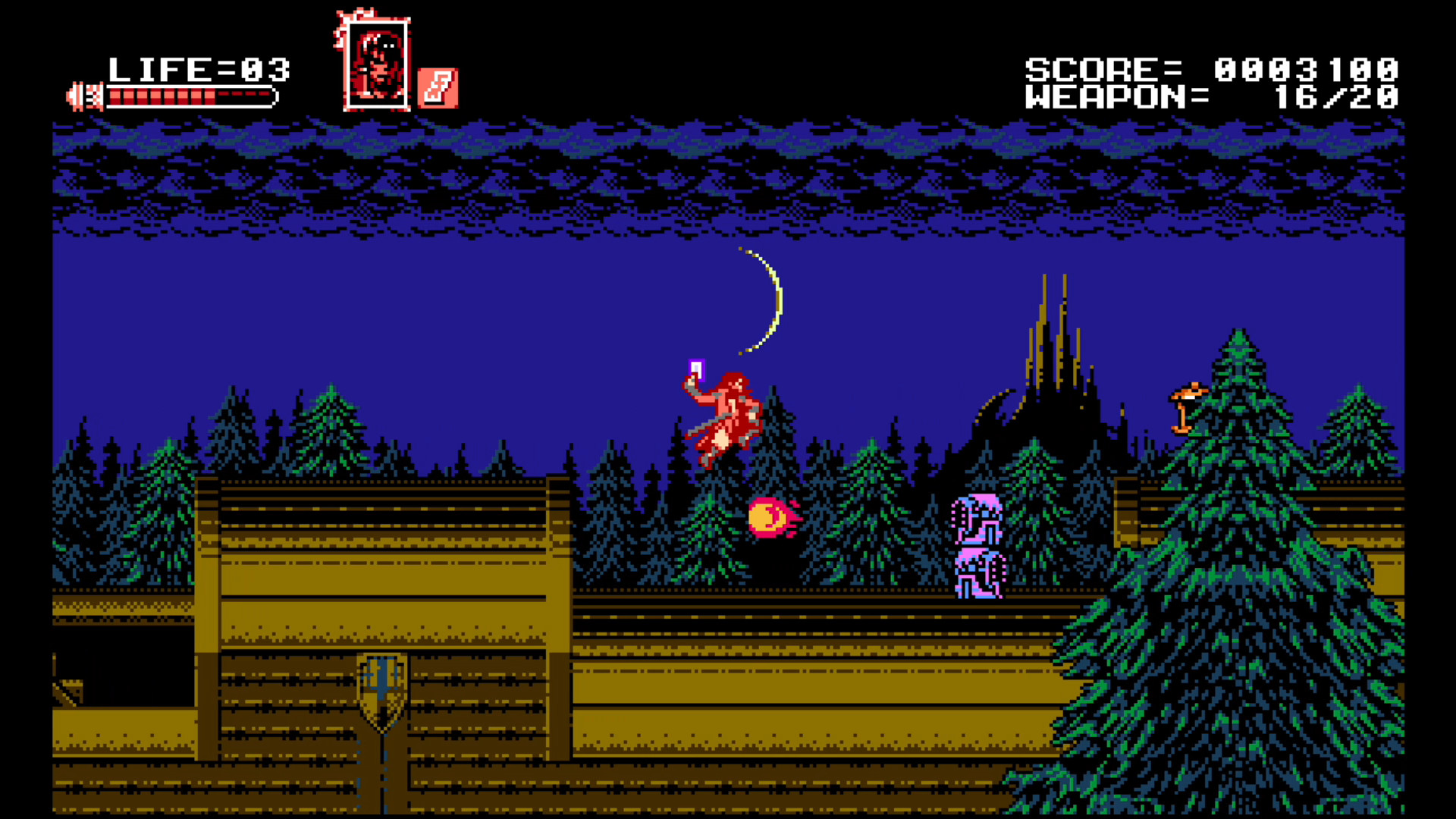 Bloodstained: Curse of the Moon screenshot 2