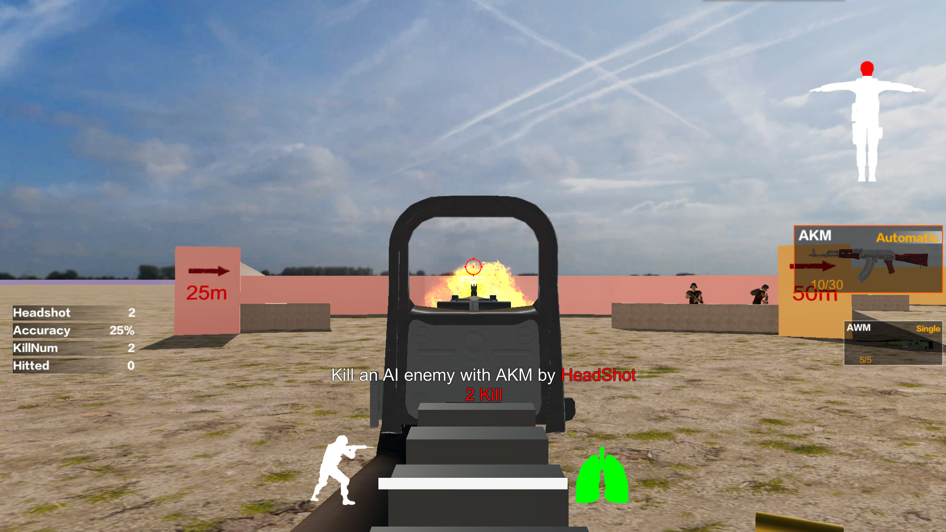 Battleground Shooting Training 吃鸡枪法训练器 screenshot 4