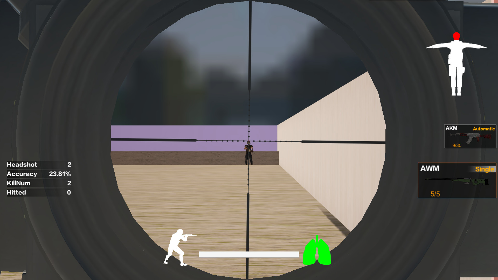 Battleground Shooting Training 吃鸡枪法训练器 screenshot 2