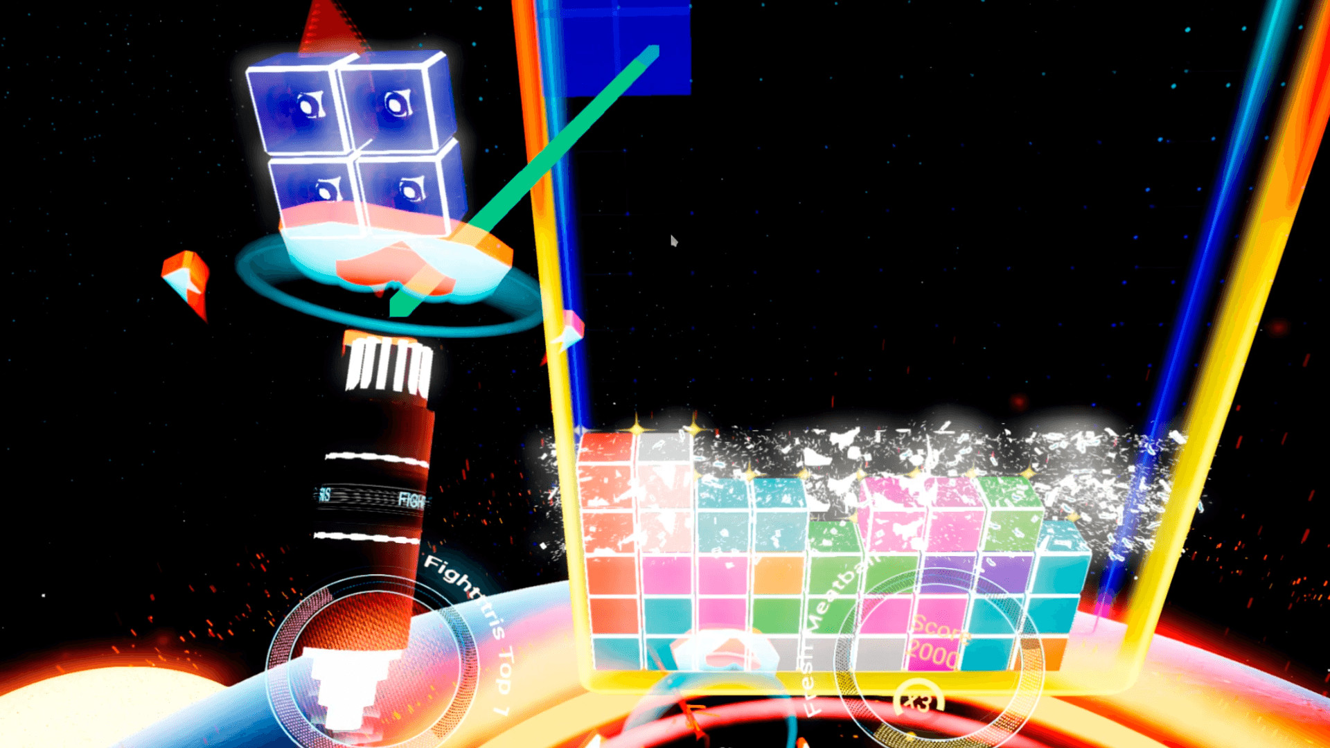 Fightttris VR screenshot 5