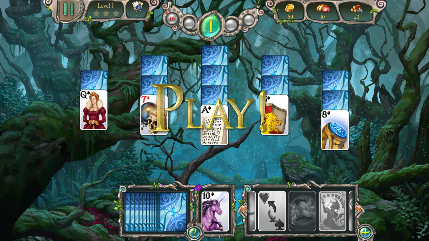 Avalon Legends Solitaire 3 screenshot 1
