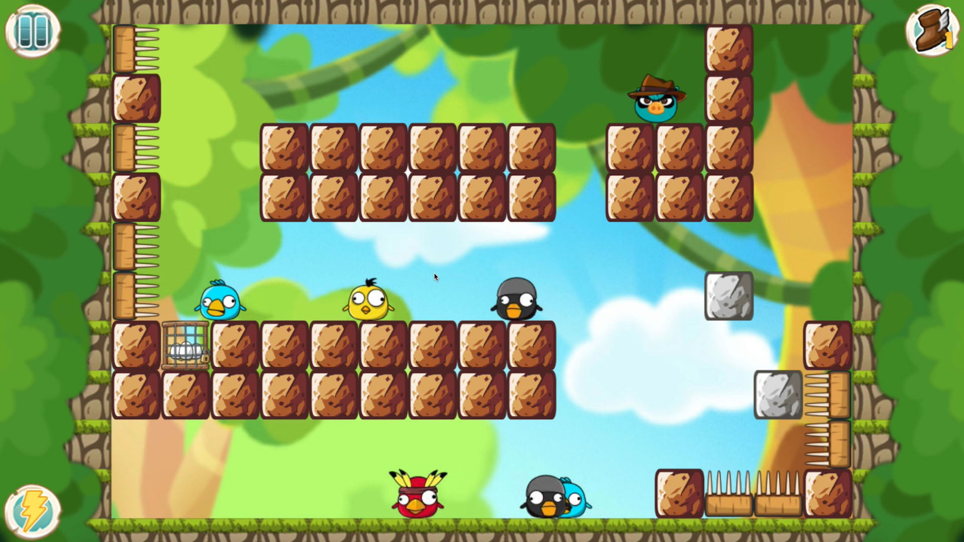 Hungry Piggy vs Chicken screenshot 1