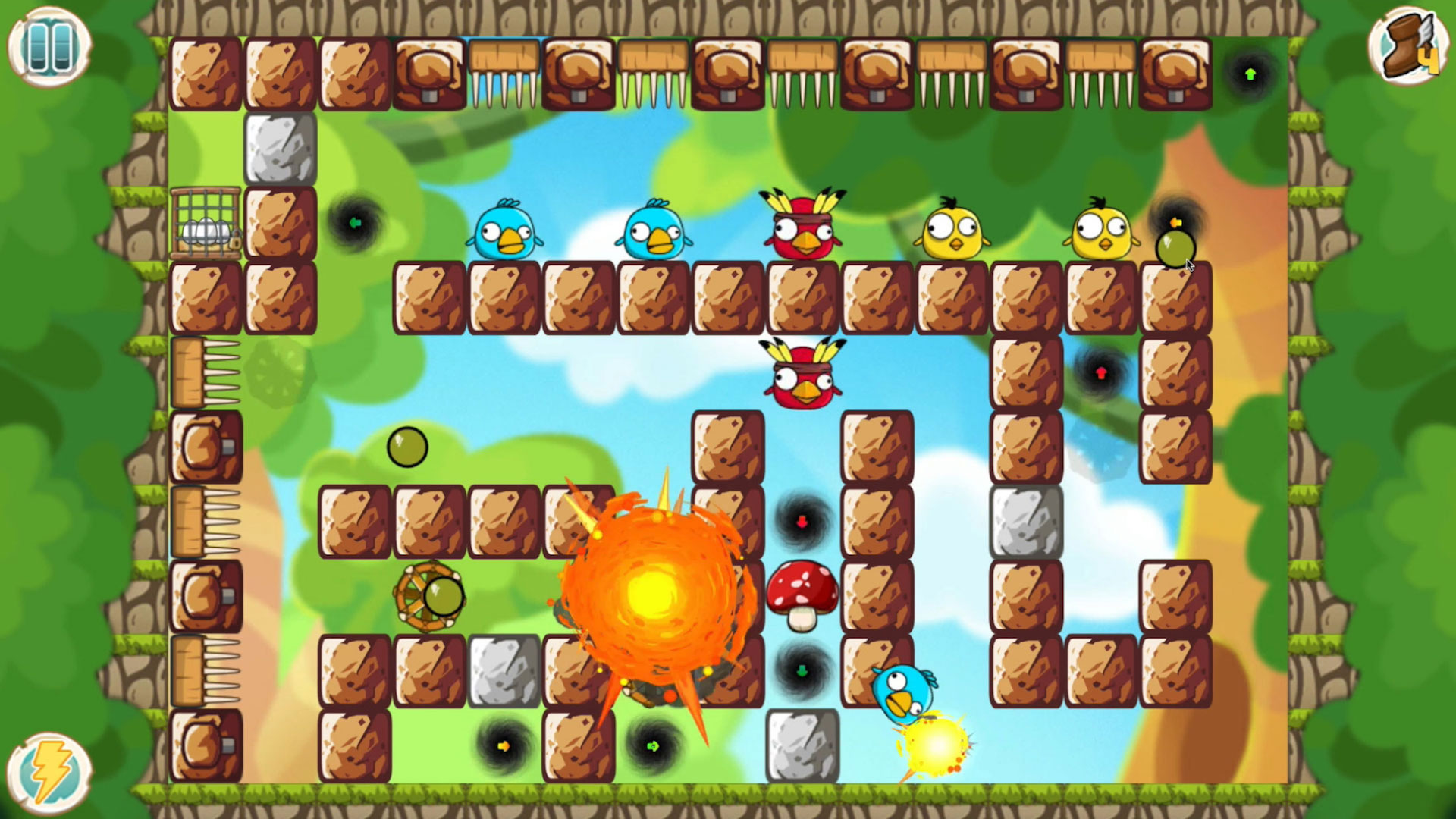 Hungry Piggy vs Chicken screenshot 2