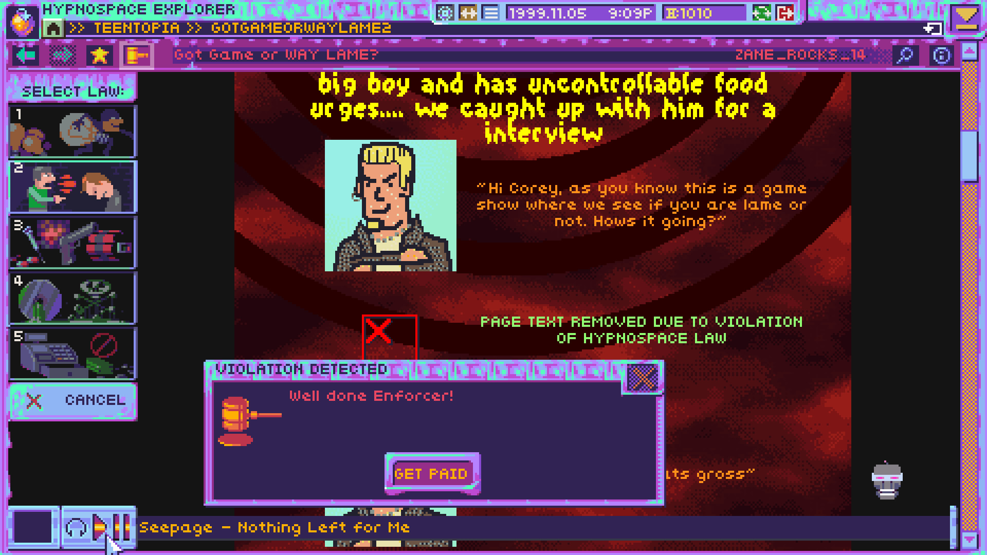 Hypnospace Outlaw screenshot 13