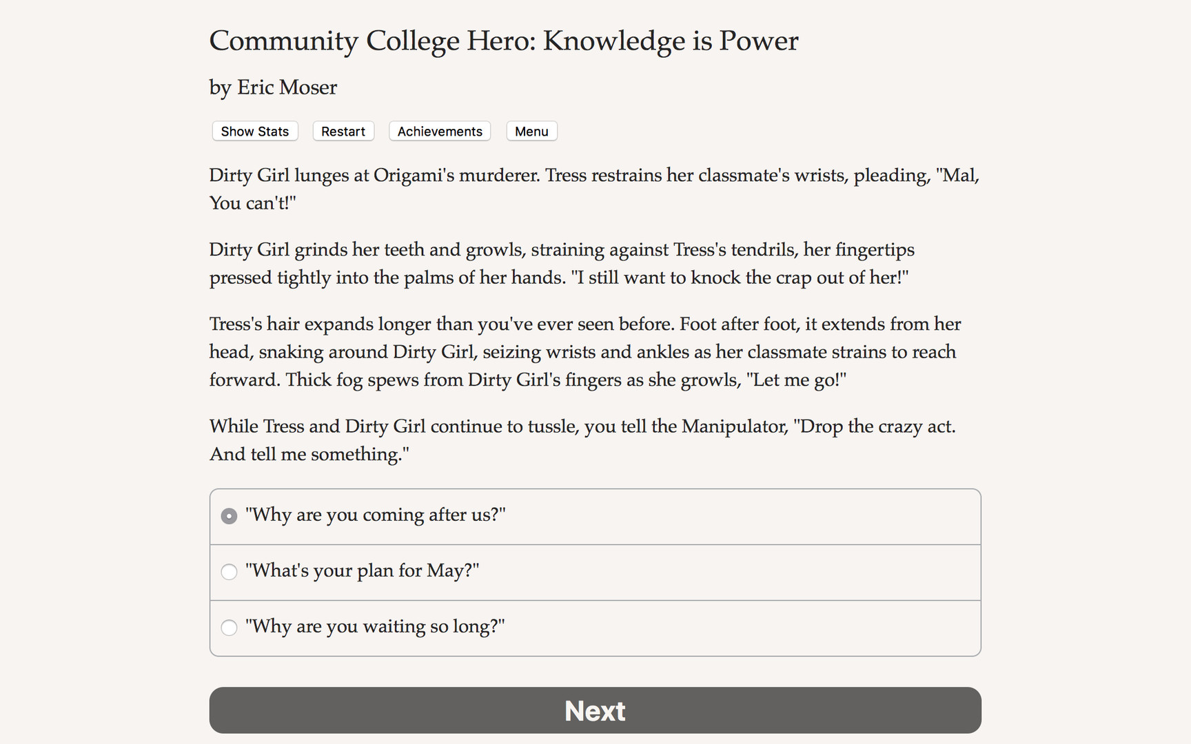 Community College Hero: Knowledge is Power screenshot 4