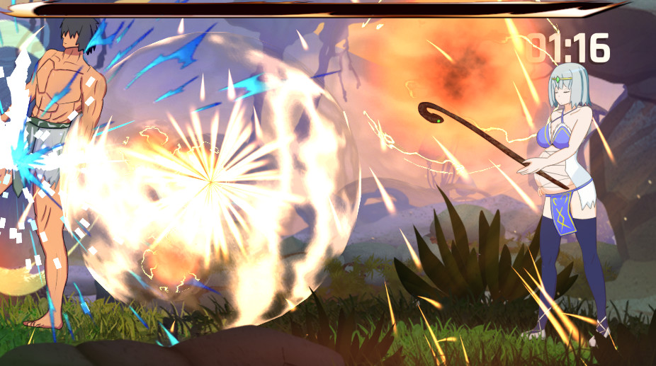 Strike!OvulationDivine Fist! Rebellion to Extinction! screenshot 2