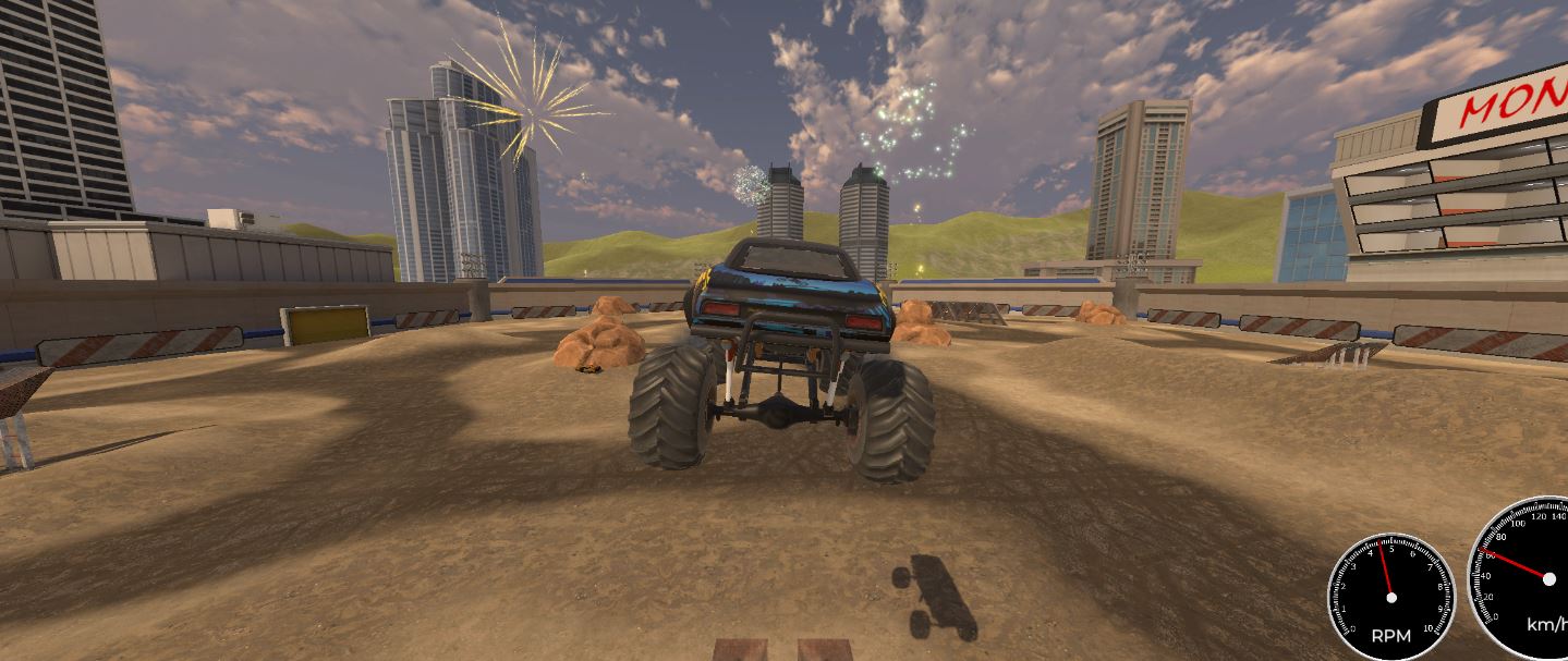 Monster Truck Drive screenshot 1