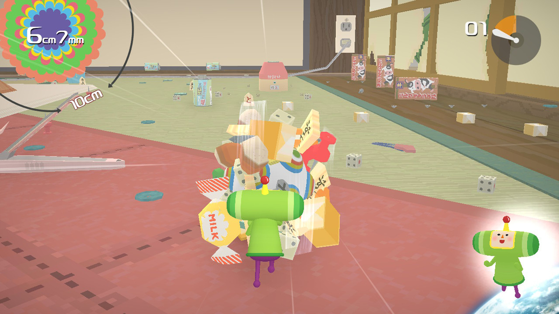 Katamari Damacy REROLL screenshot 1