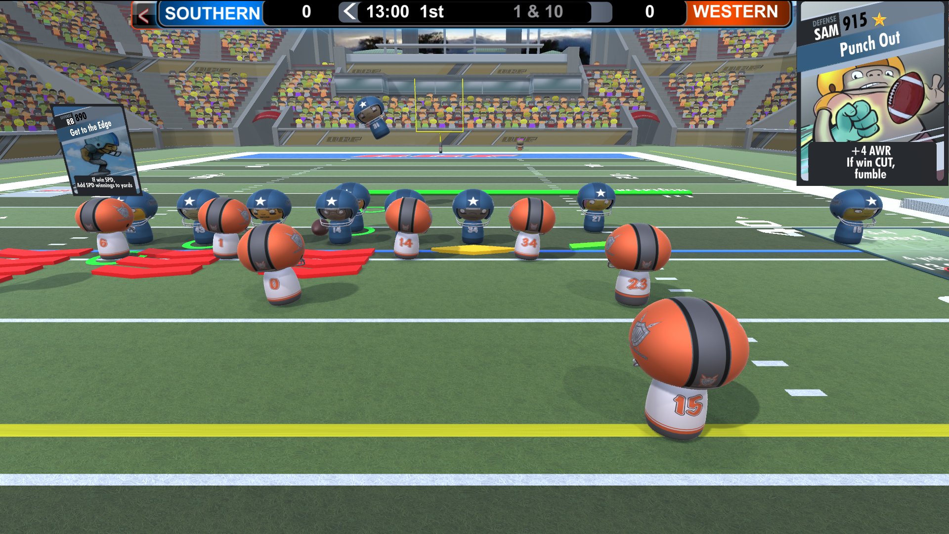 Action Card Football screenshot 2
