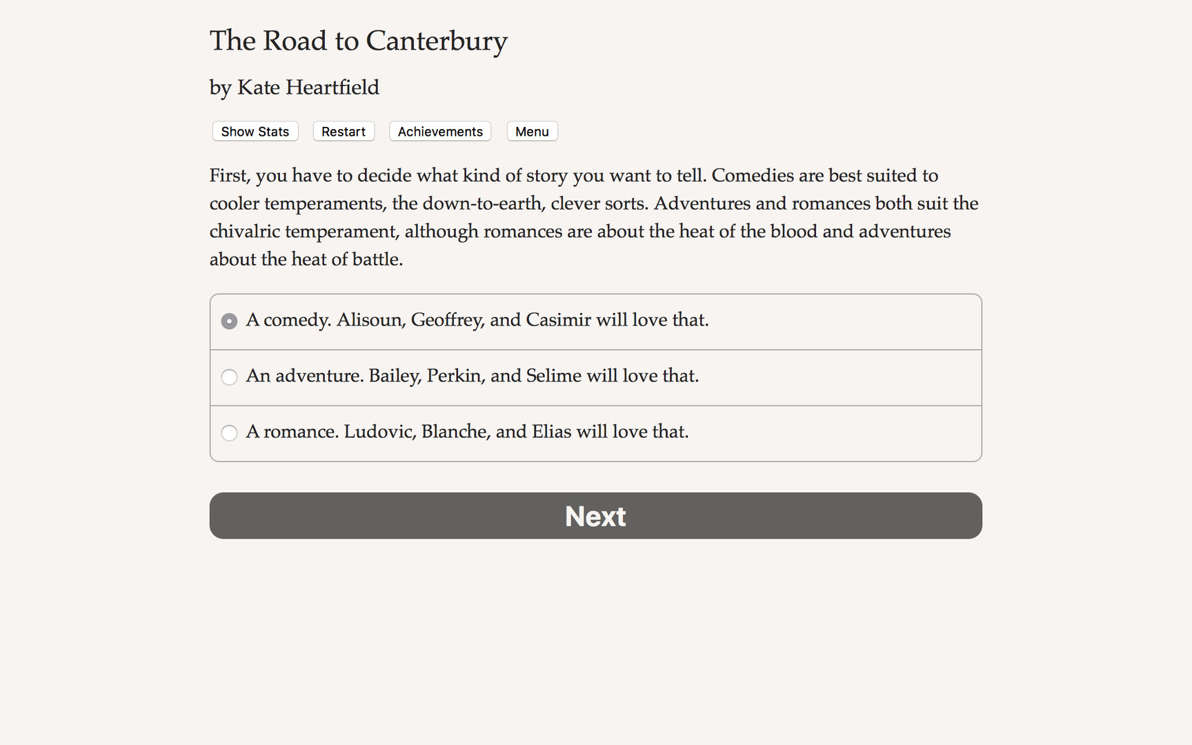 The Road to Canterbury screenshot 5