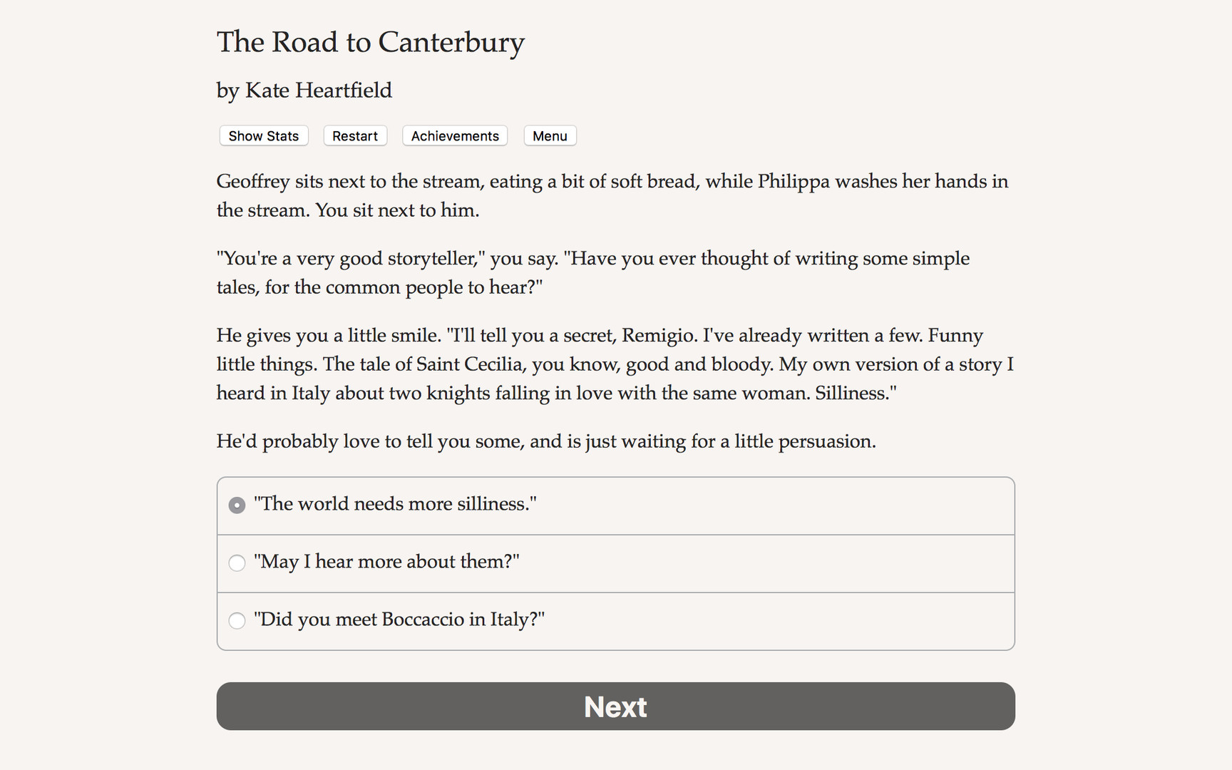 The Road to Canterbury screenshot 4