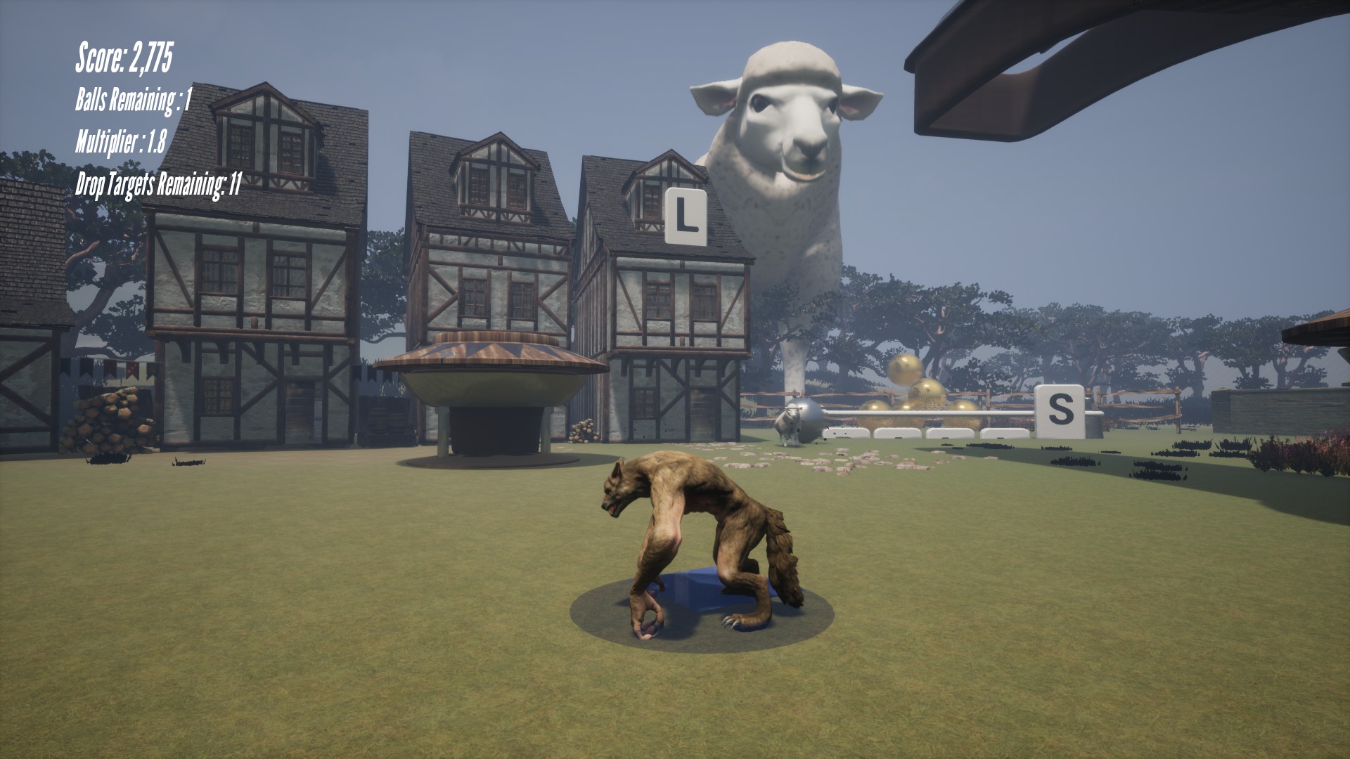 Wolf Balls screenshot 1