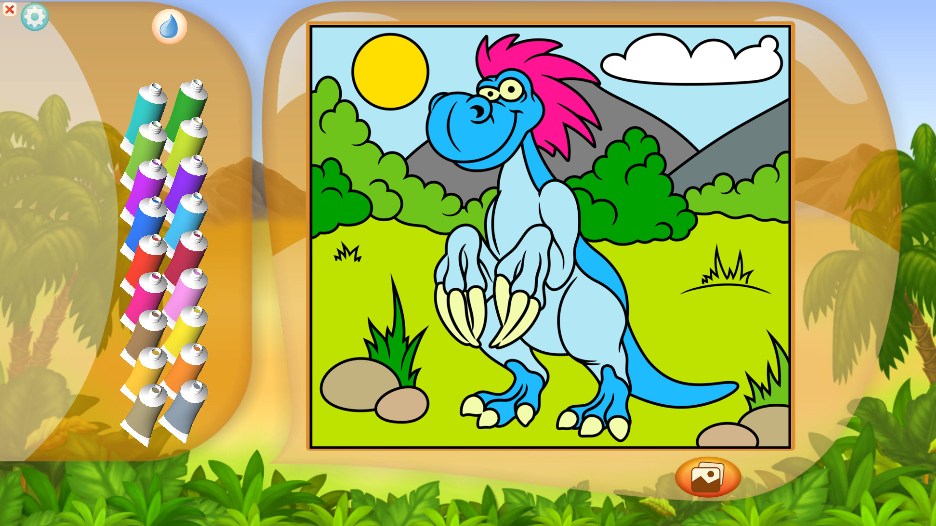Color by Numbers - Dinosaurs screenshot 5