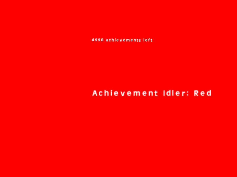Achievement Idler: Red screenshot 1