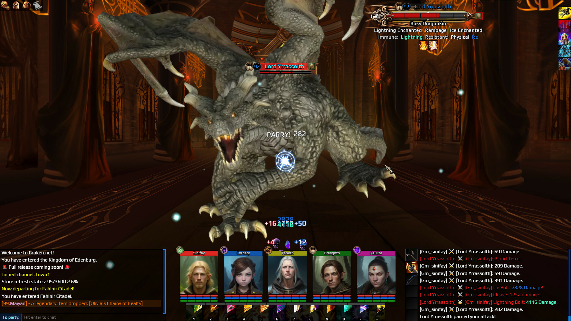 Nevergrind Online screenshot 2