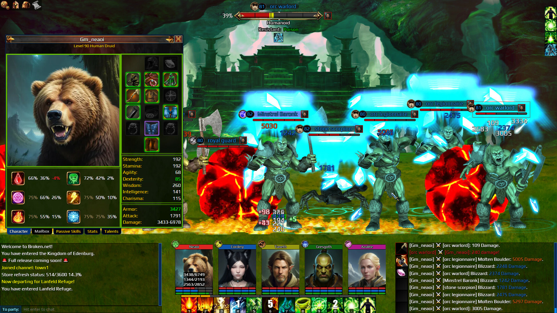 Nevergrind Online screenshot 1