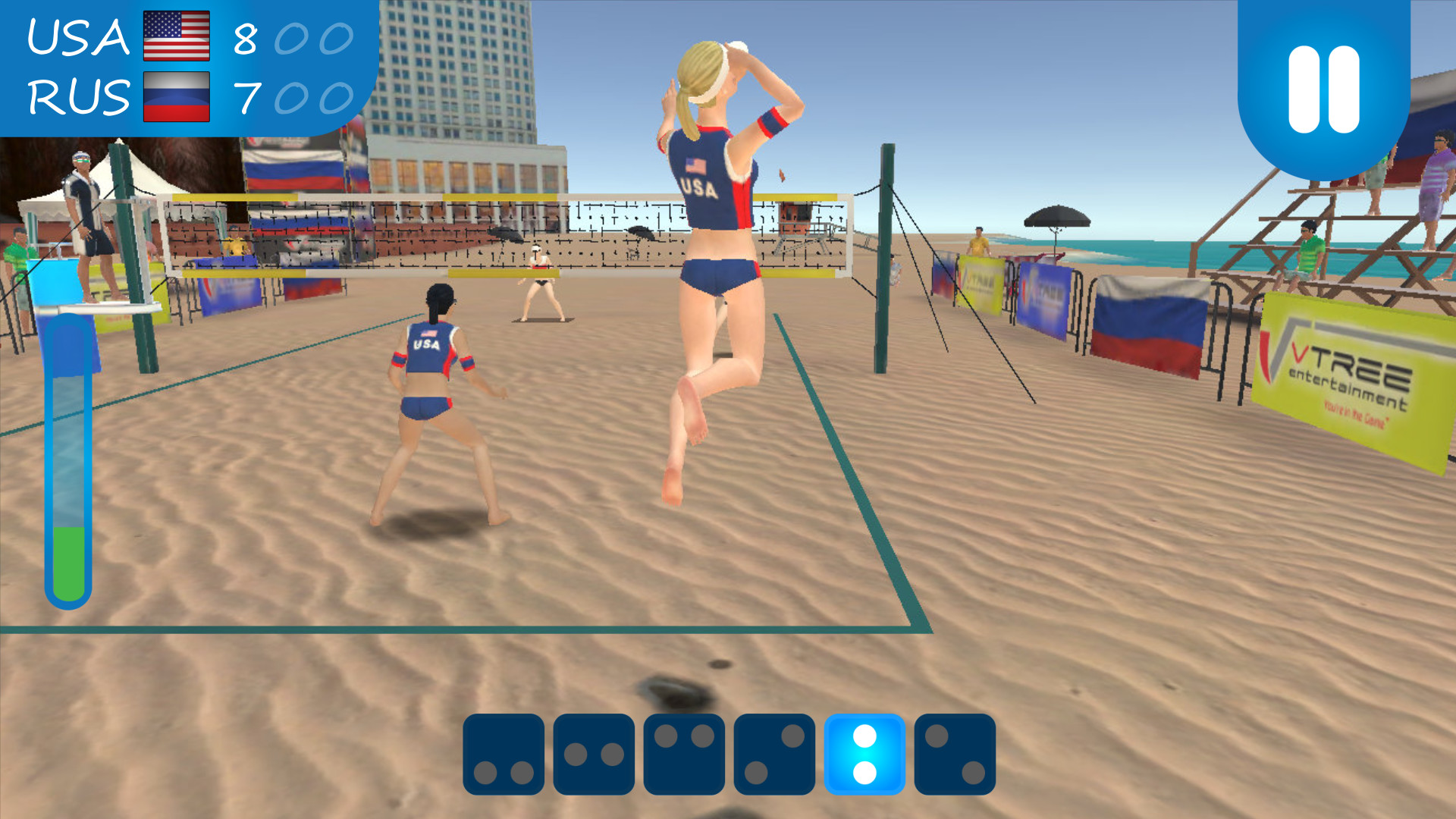 VTree Beach Volleyball screenshot 5