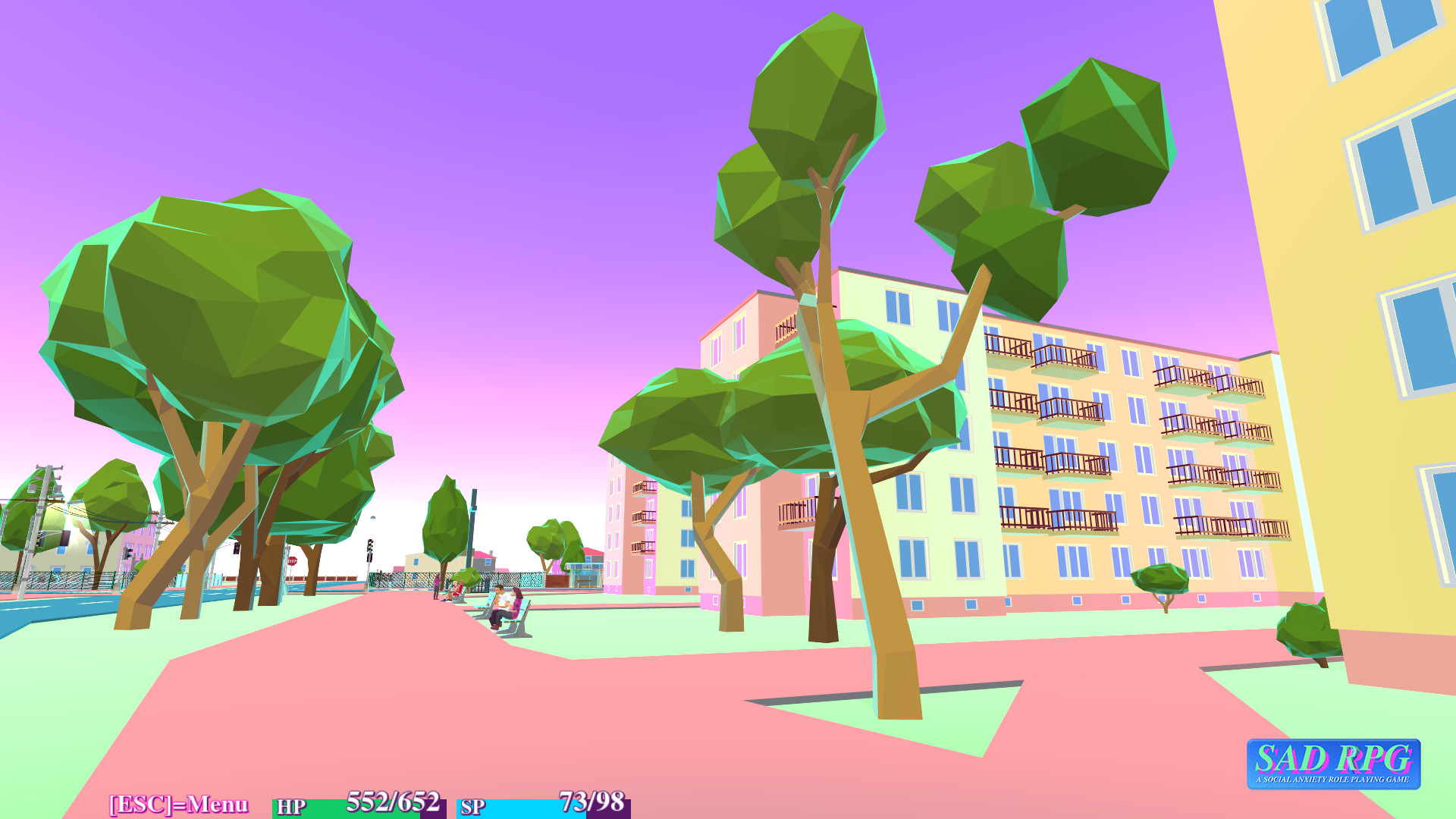 SAD RPG: A Social Anxiety Role Playing Game screenshot 3