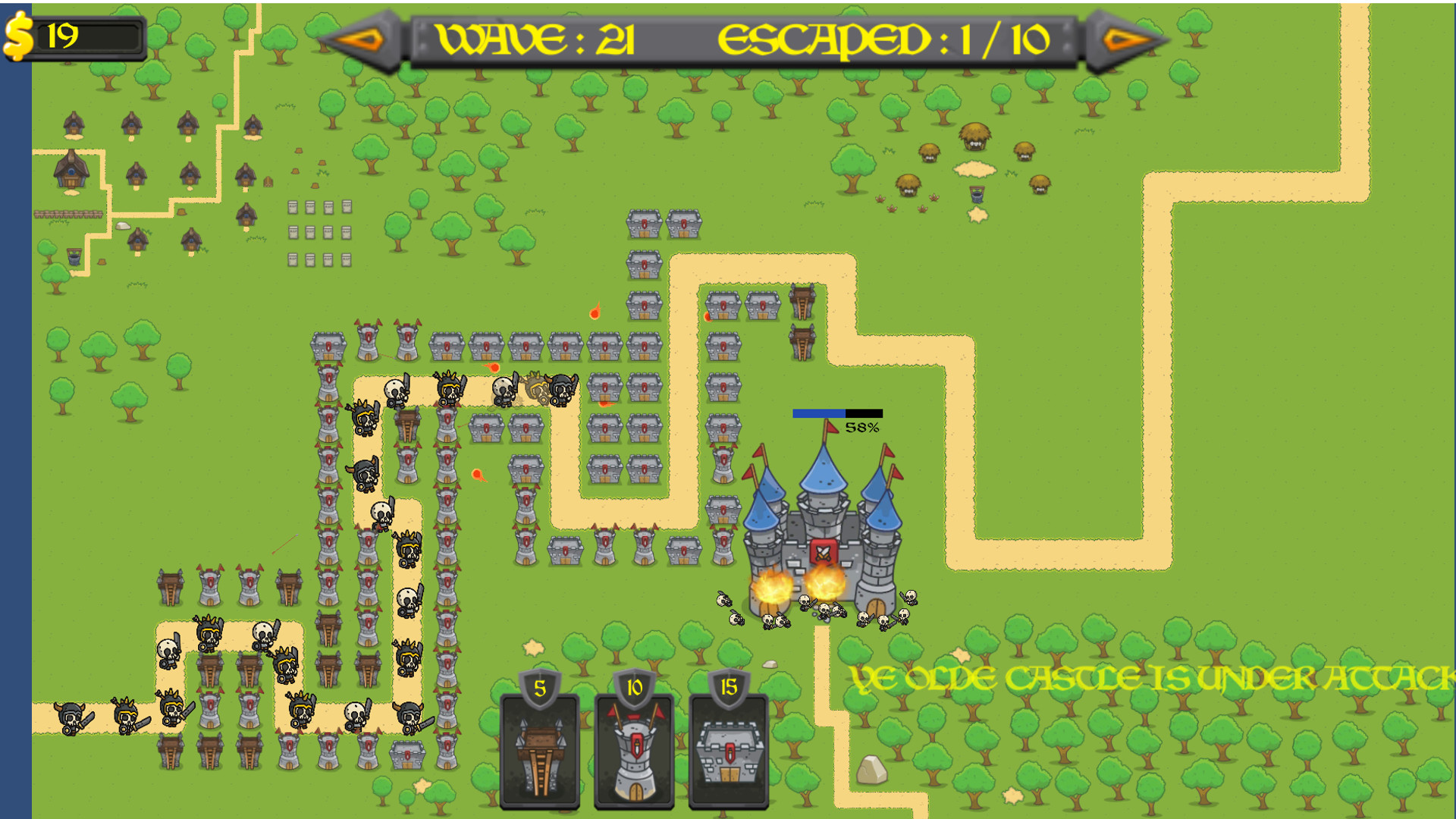 Skelli Tower Defense screenshot 5