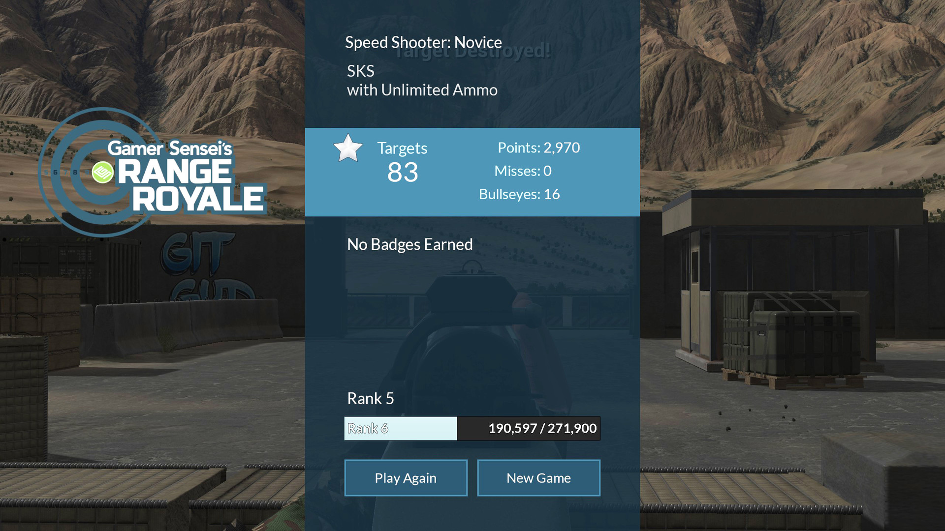 Gamer Sensei's Range Royale screenshot 6