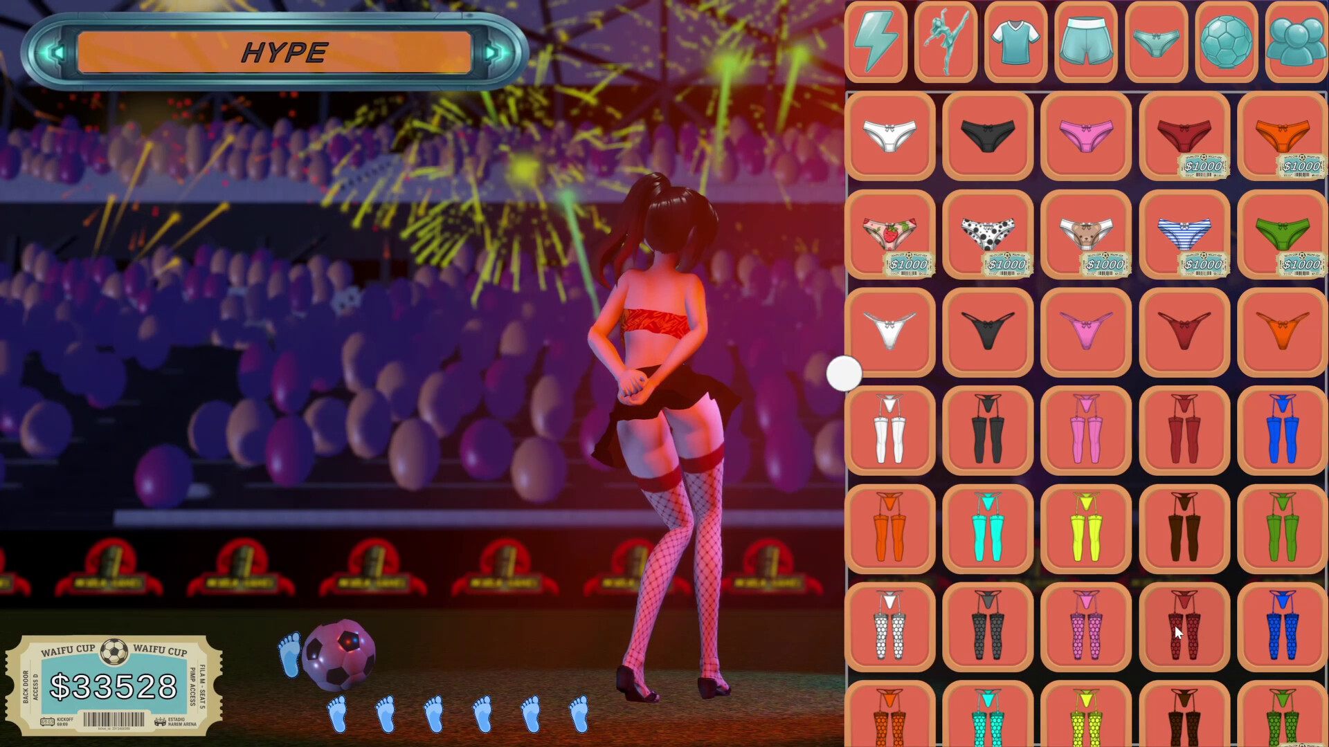 World Cup Waifu Clicker: Soccer Evolution screenshot 5