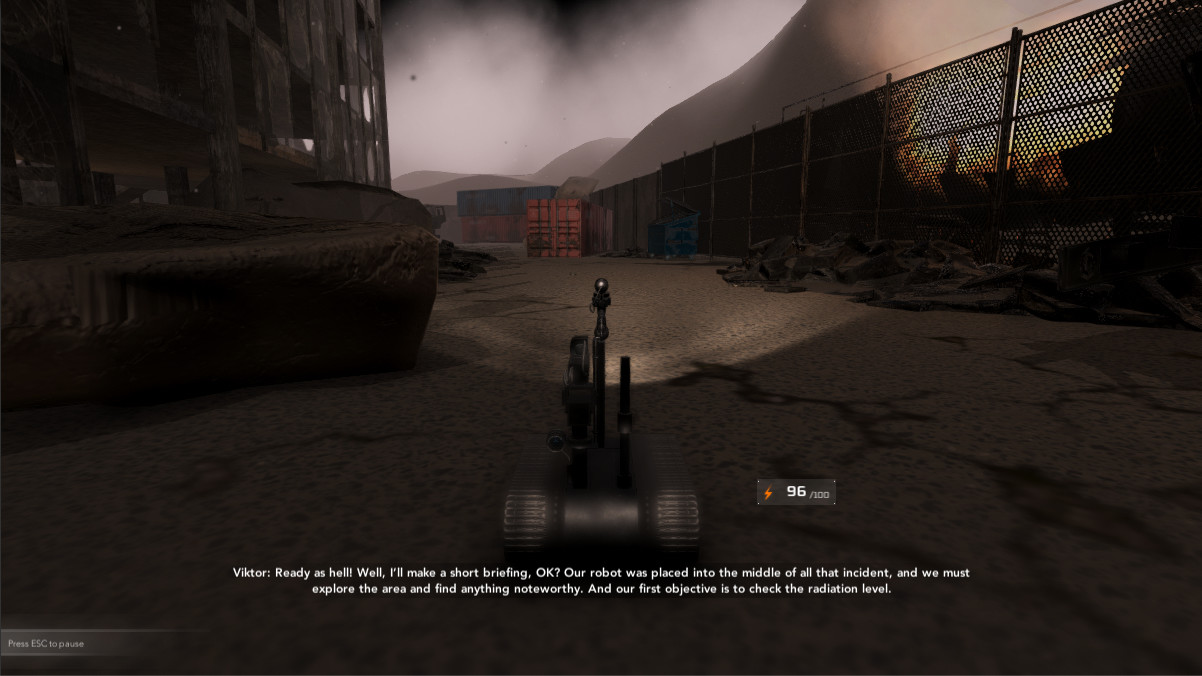 Emergency Robot Simulator screenshot 1