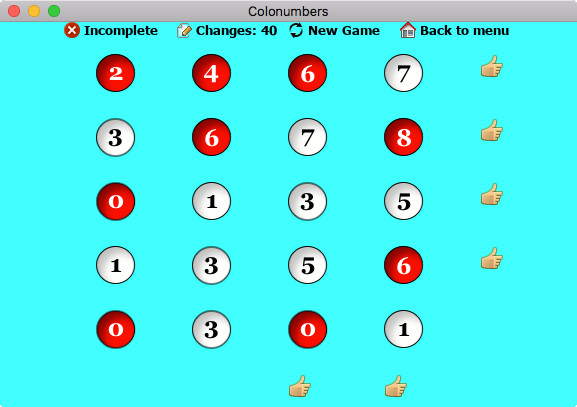 Colonumbers screenshot 3