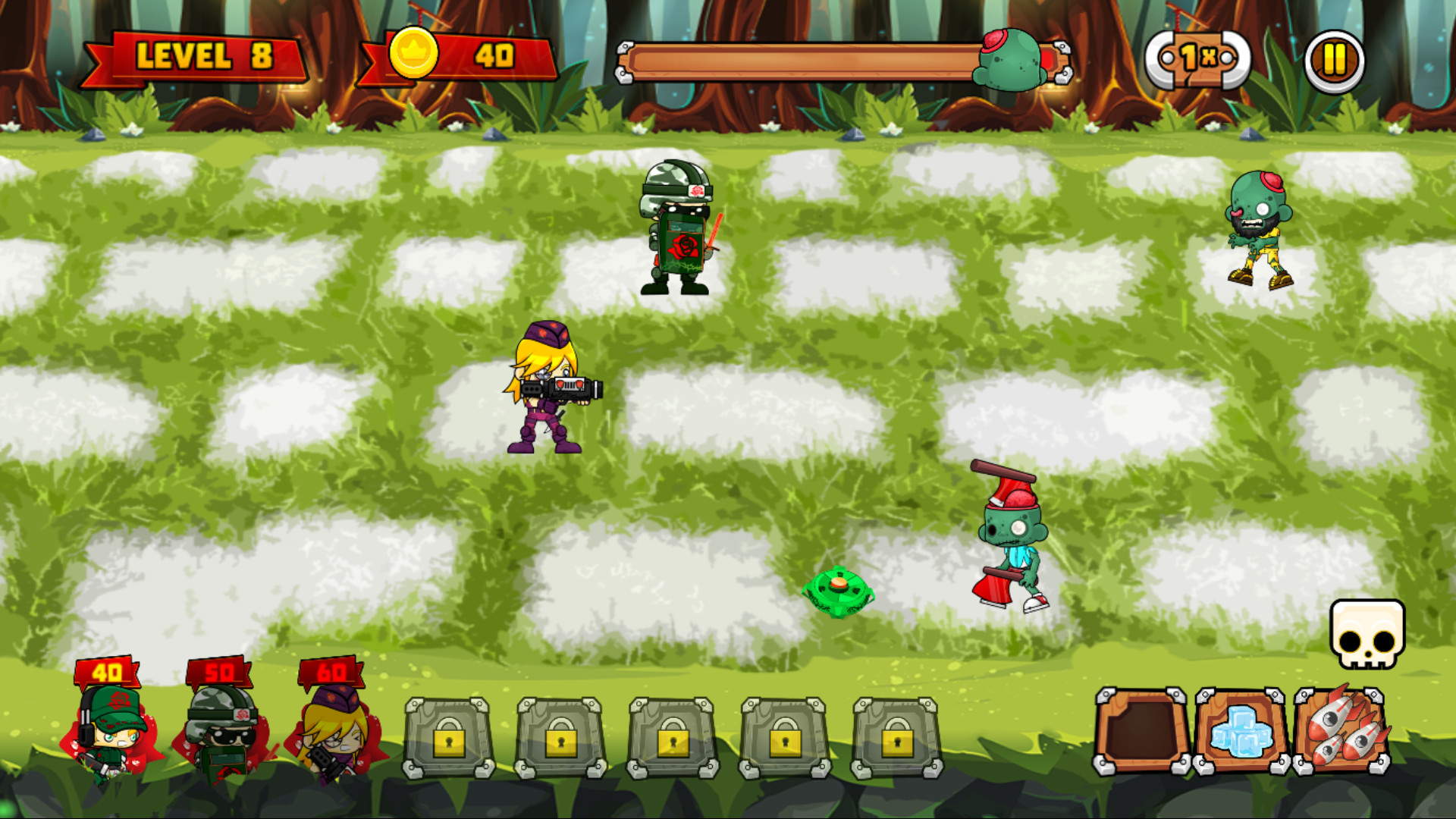 Tower Defense > Red Rose Rising screenshot 1