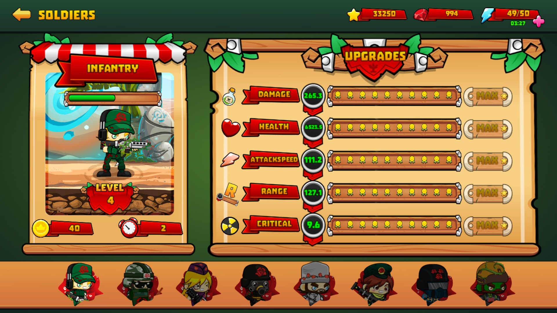 Tower Defense > Red Rose Rising screenshot 10