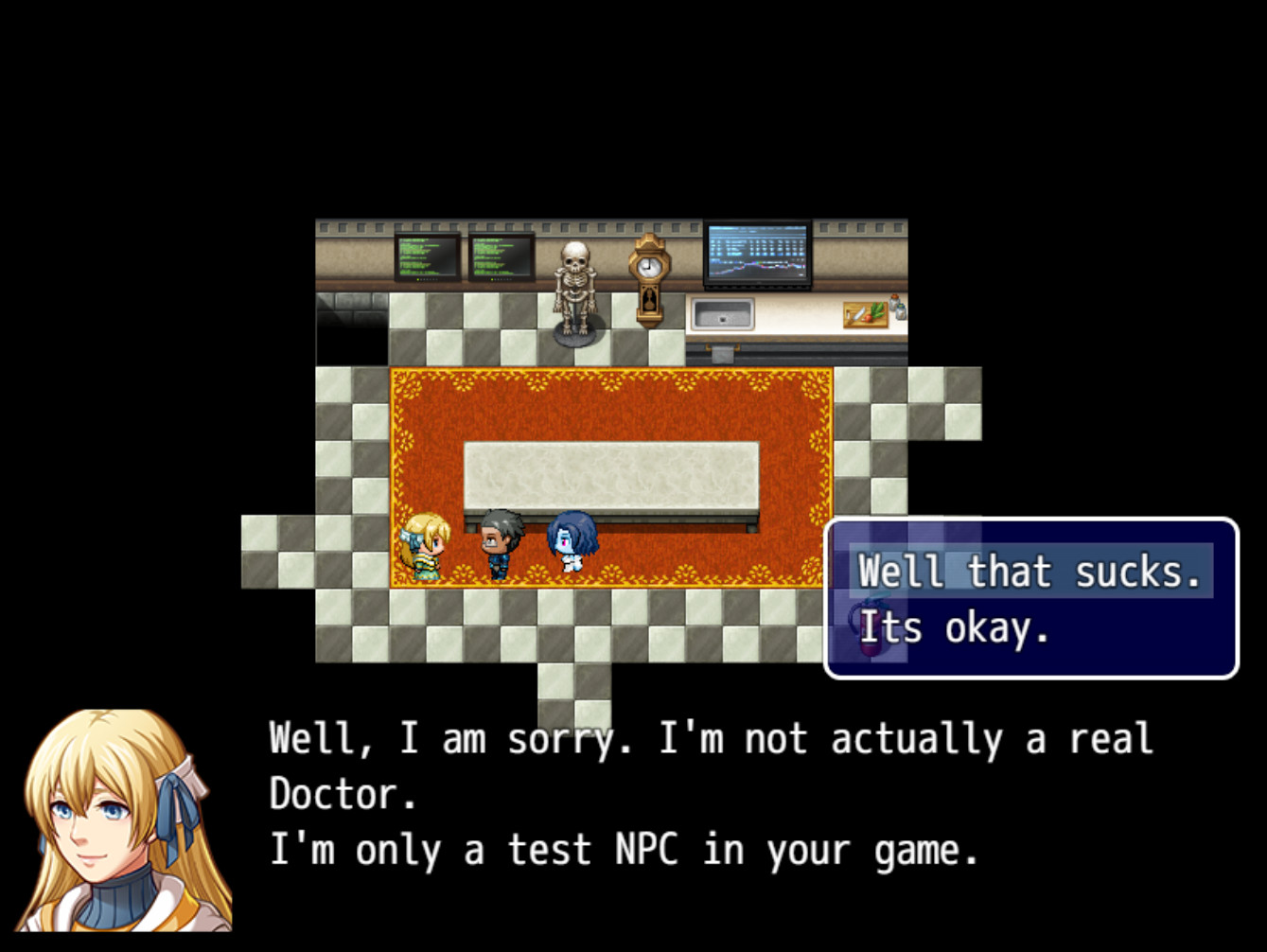 Sakura and Crit: The Mock Game screenshot 5