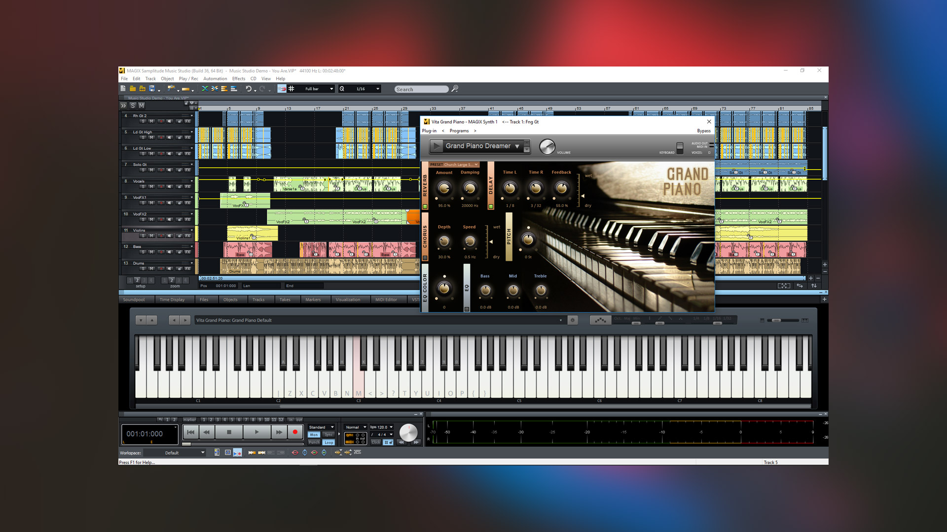 Samplitude Music Studio 2019 Steam Edition screenshot 4