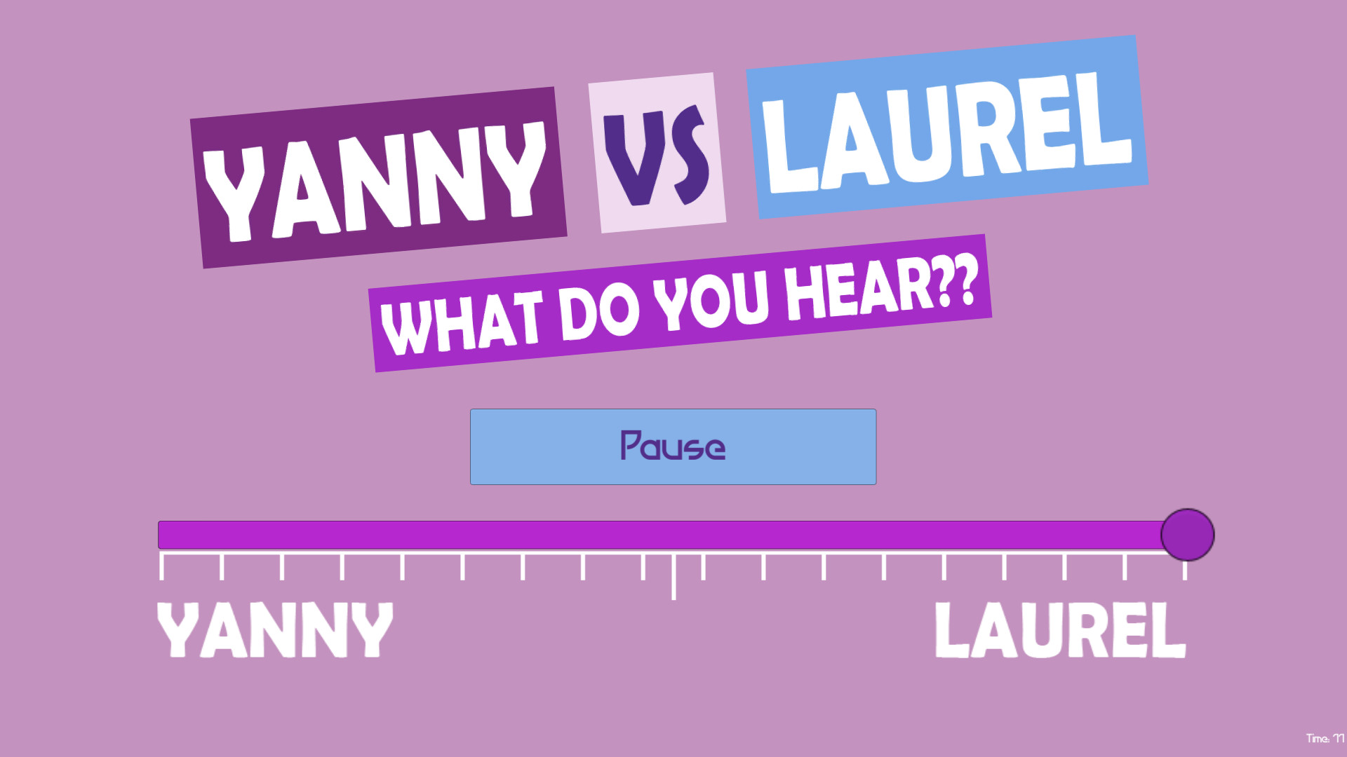 What do you hear?? Yanny vs Laurel screenshot 4