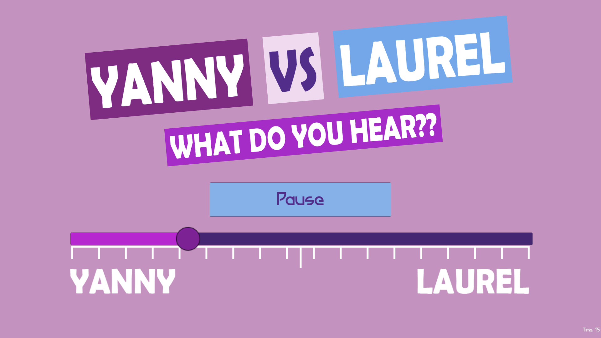 What do you hear?? Yanny vs Laurel screenshot 2