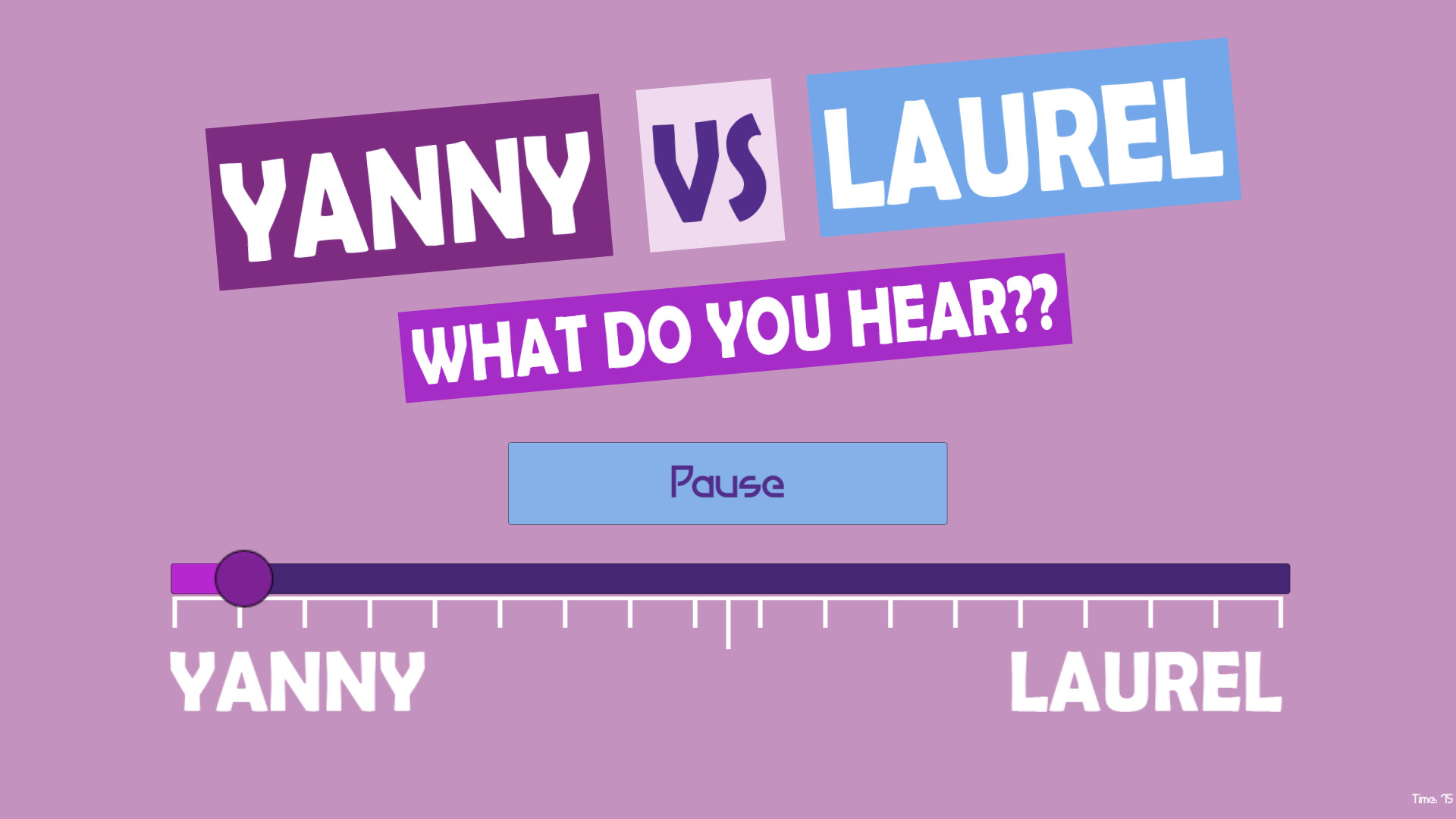 What do you hear?? Yanny vs Laurel screenshot 3