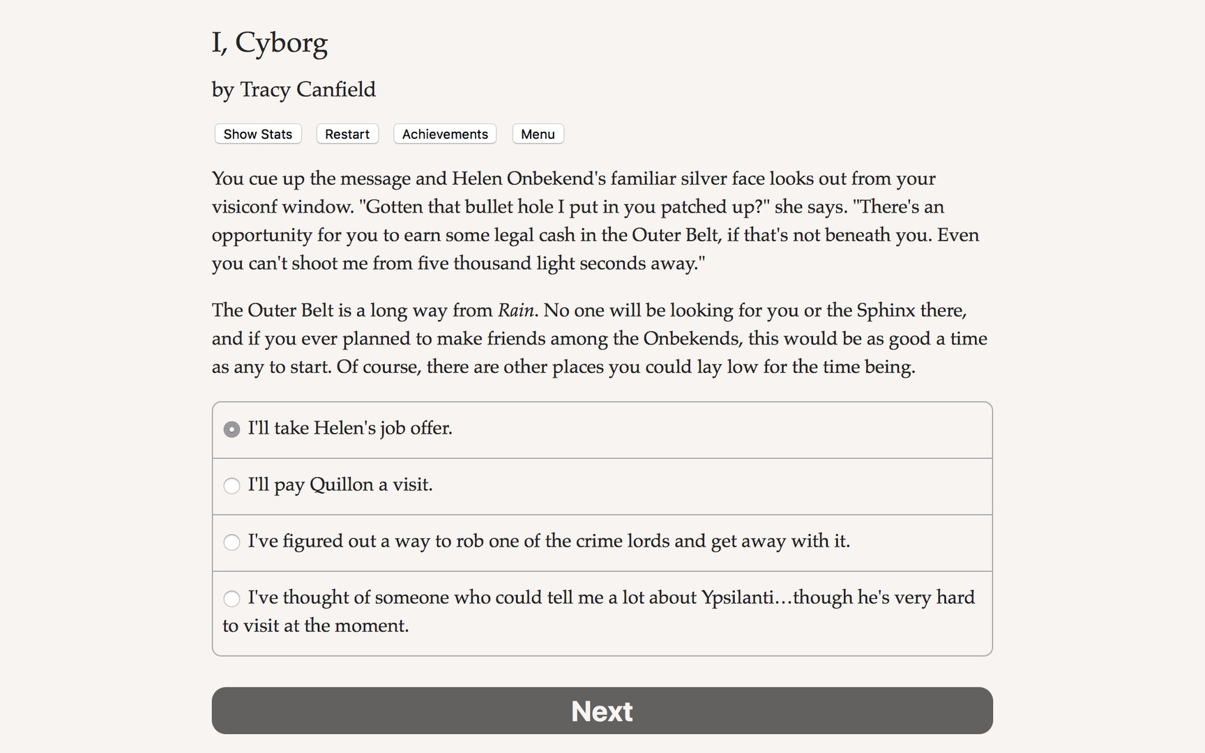 I, Cyborg screenshot 4