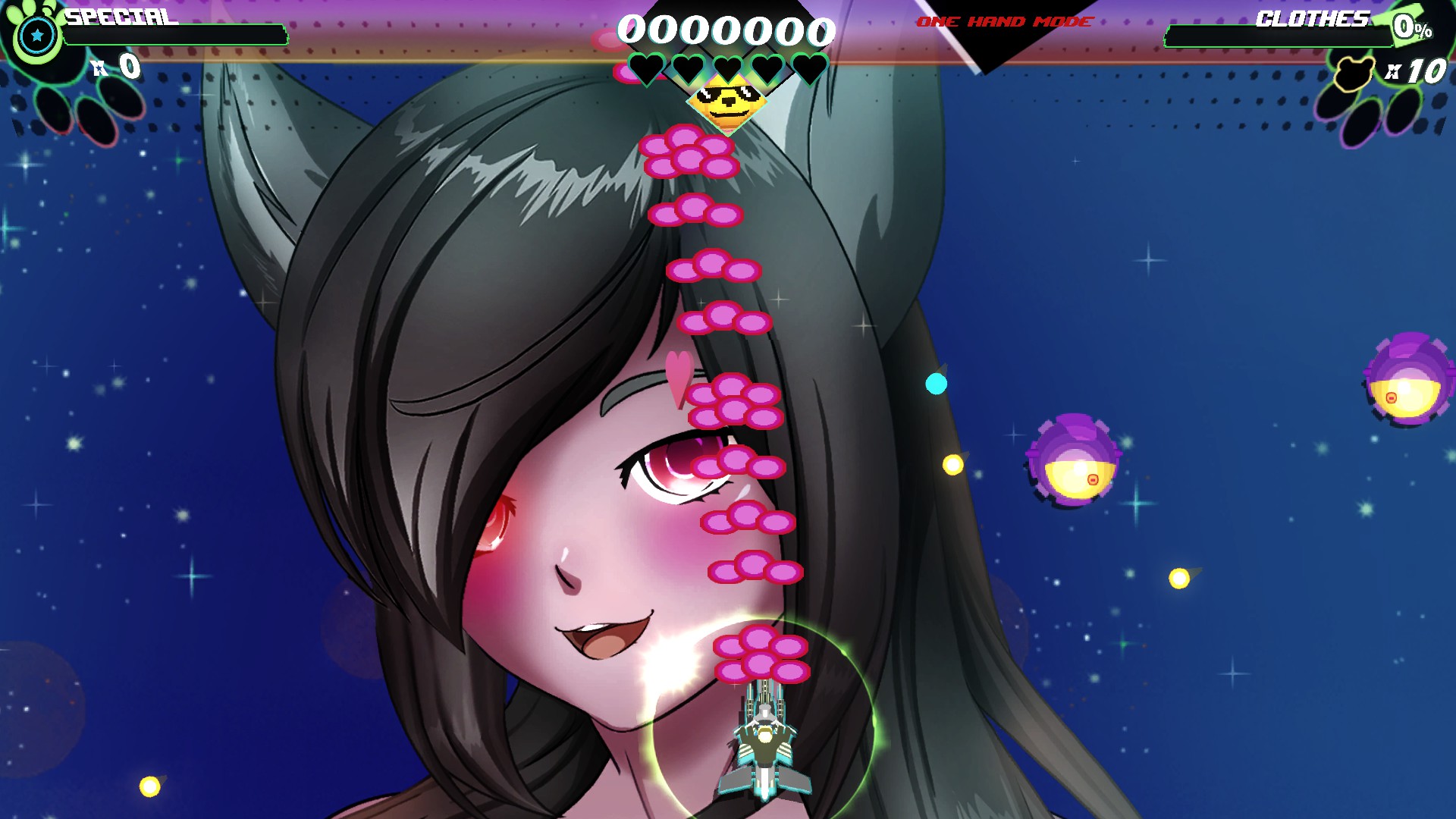 DEEP SPACE WAIFU: NEKOMIMI screenshot 5