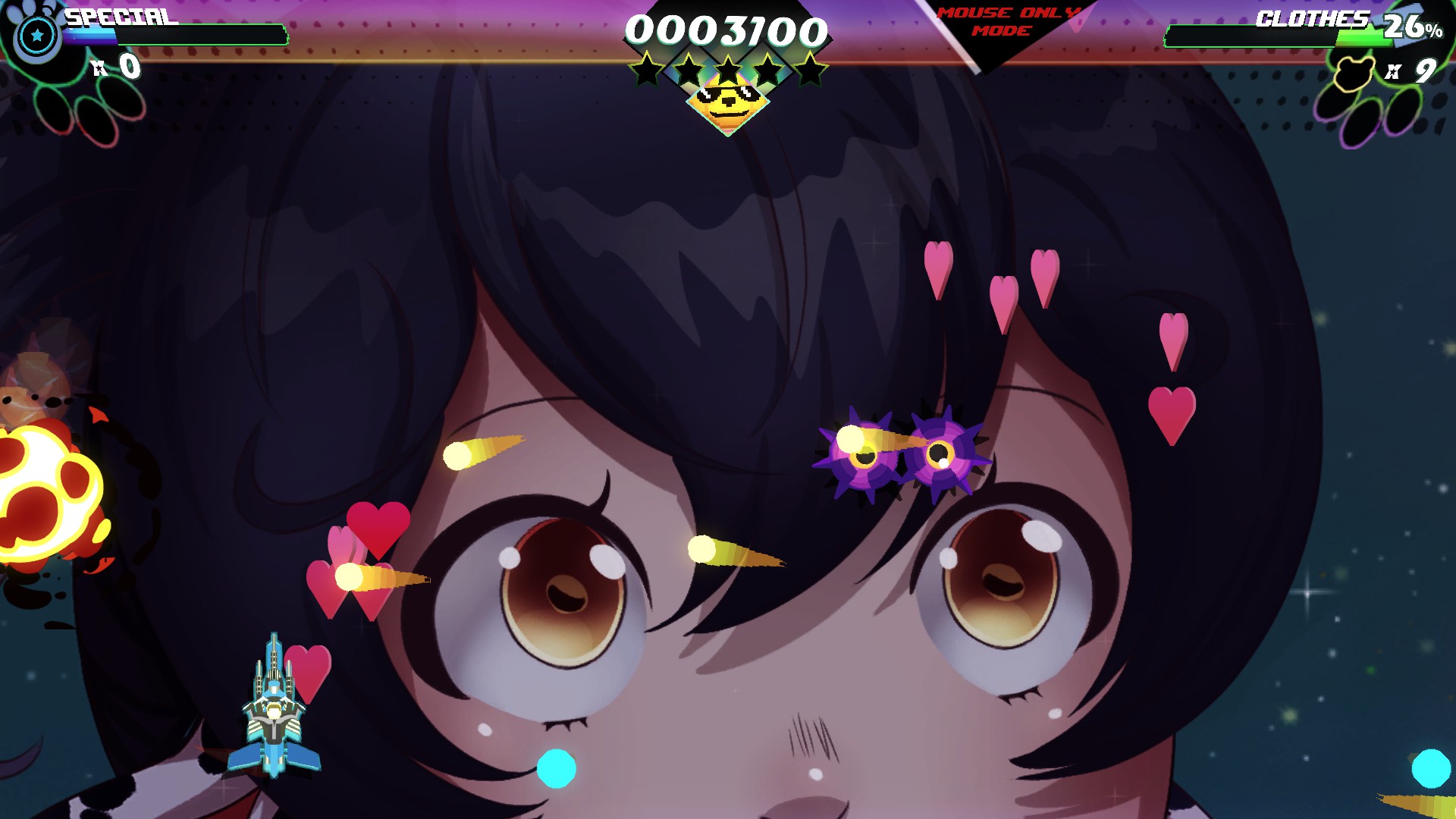 DEEP SPACE WAIFU: NEKOMIMI screenshot 4