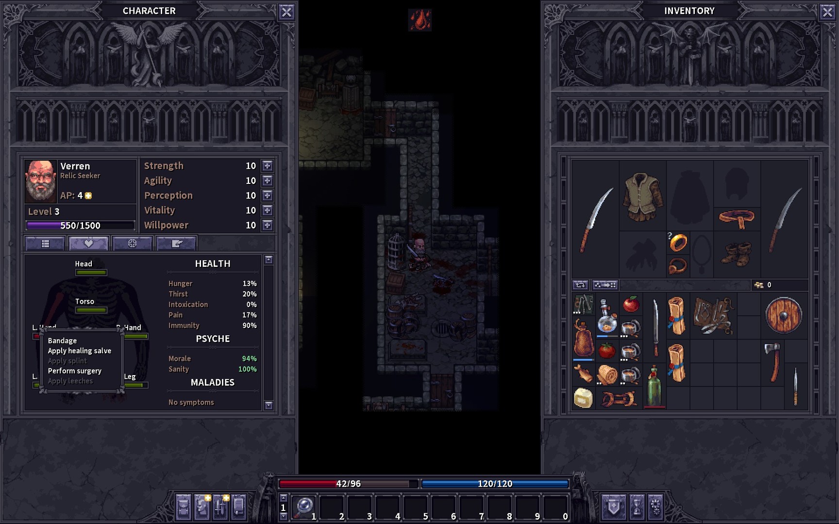 Stoneshard: Prologue screenshot 4